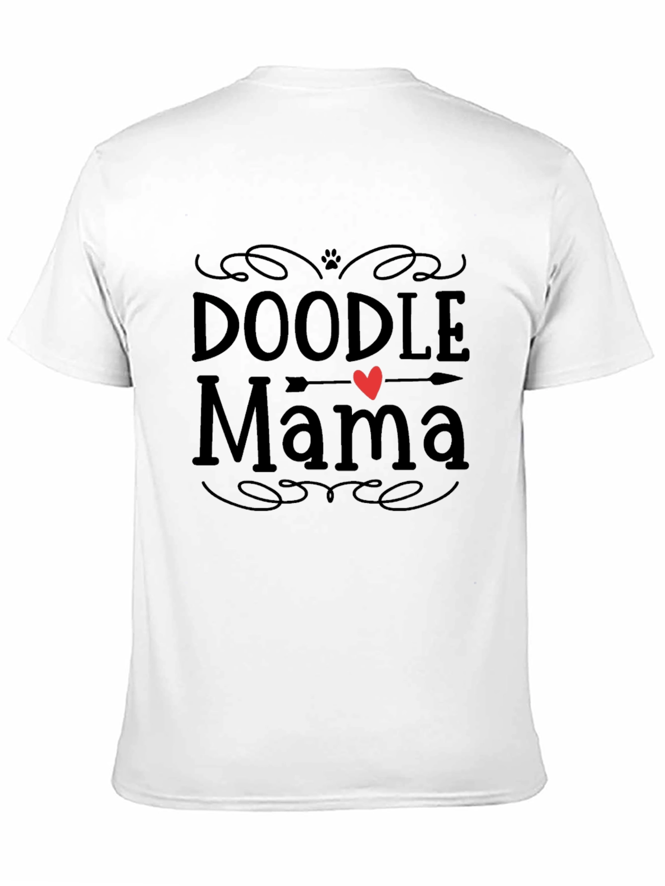 Doodle Mama Black T-Shirt - Dog Lover Tee