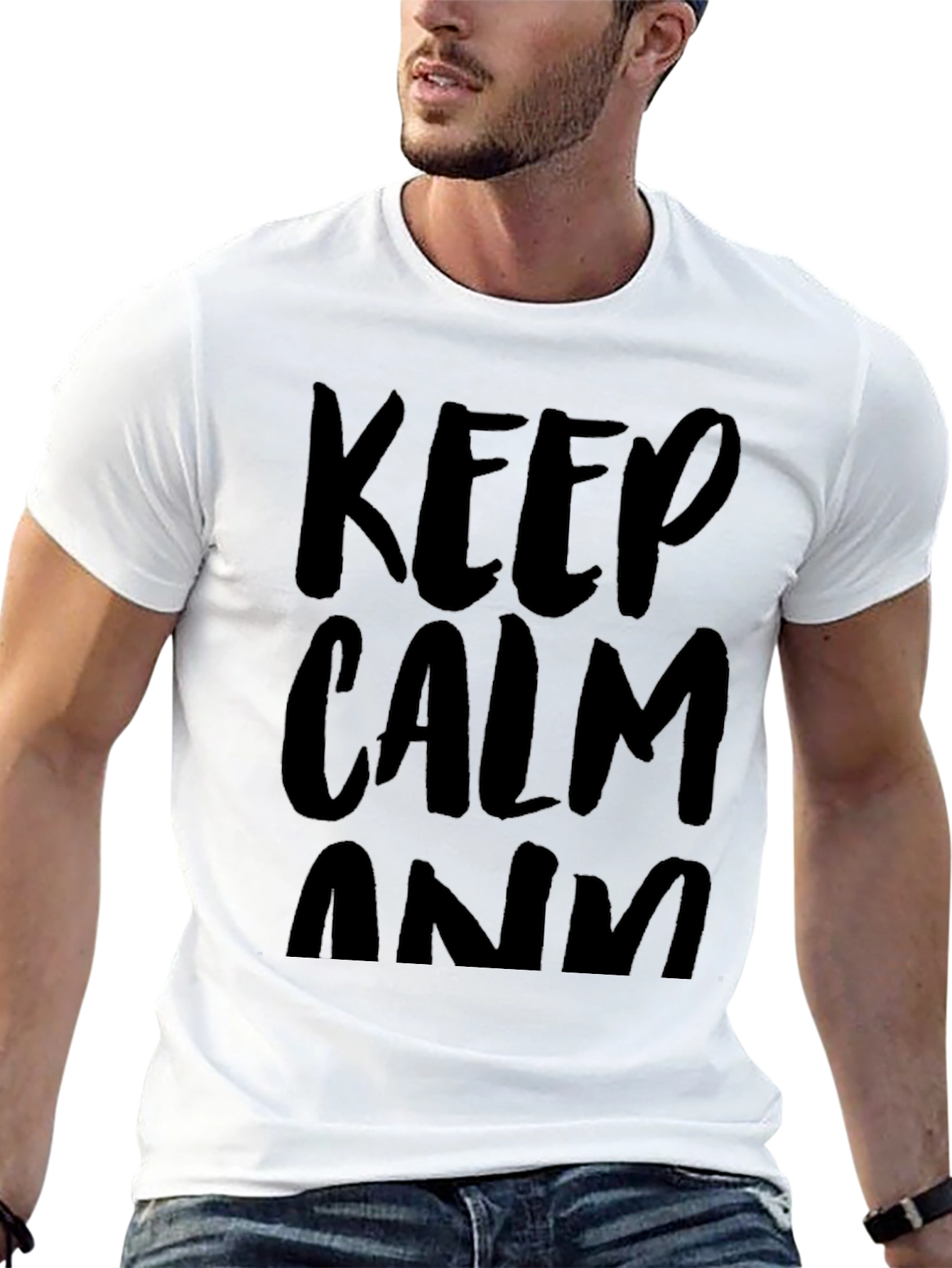 Keep Calm Black T-Shirt