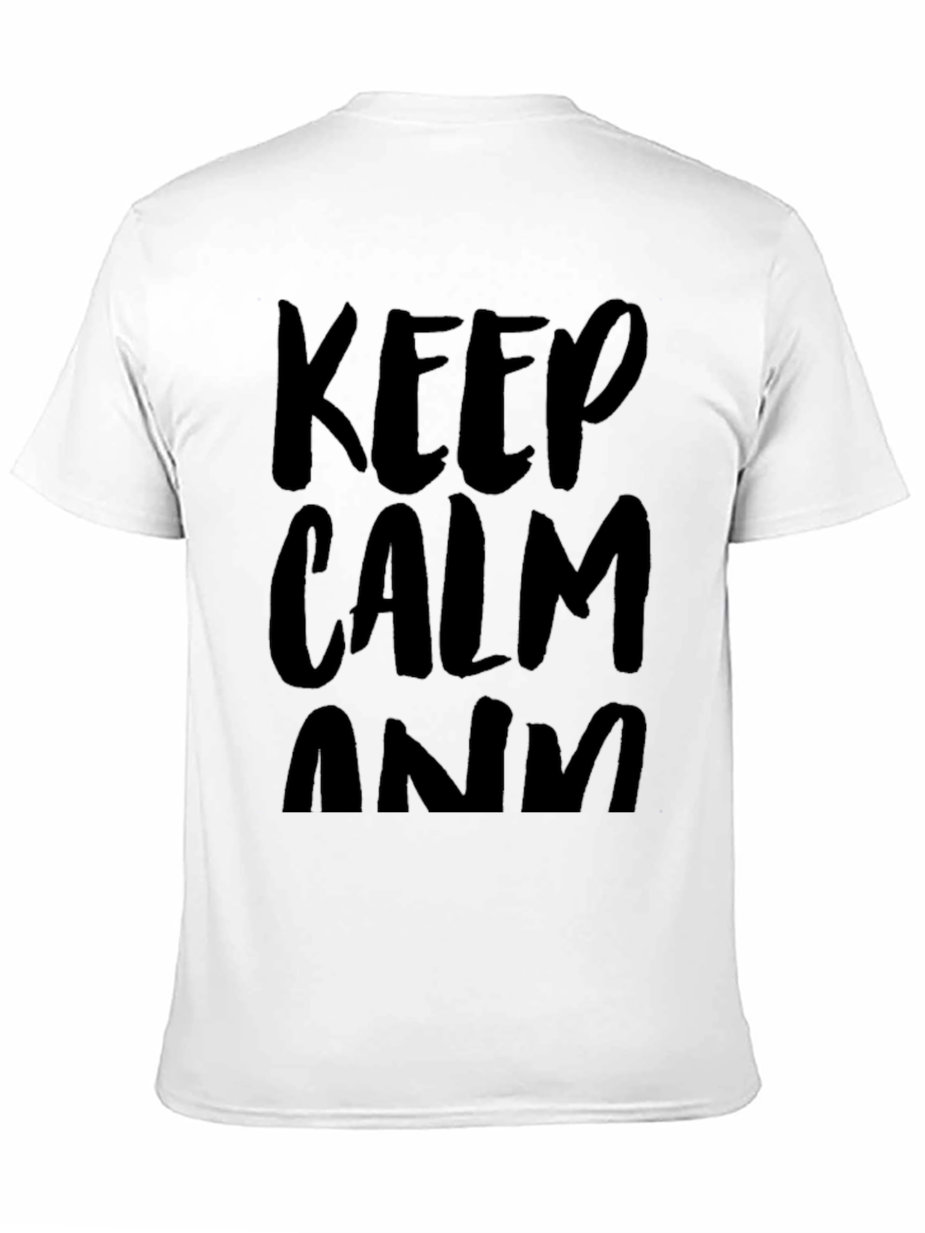 Keep Calm Black T-Shirt