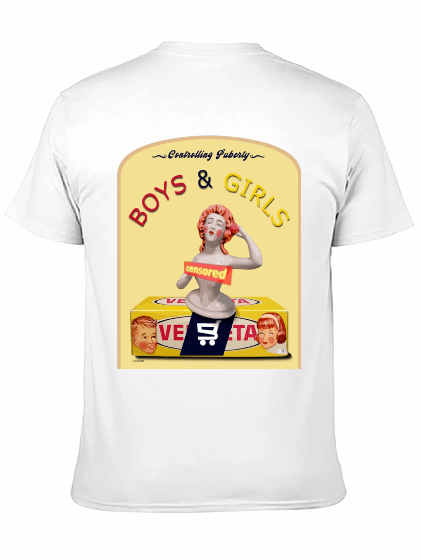 Boys & Girls Controlling Puberty Graphic Tee
