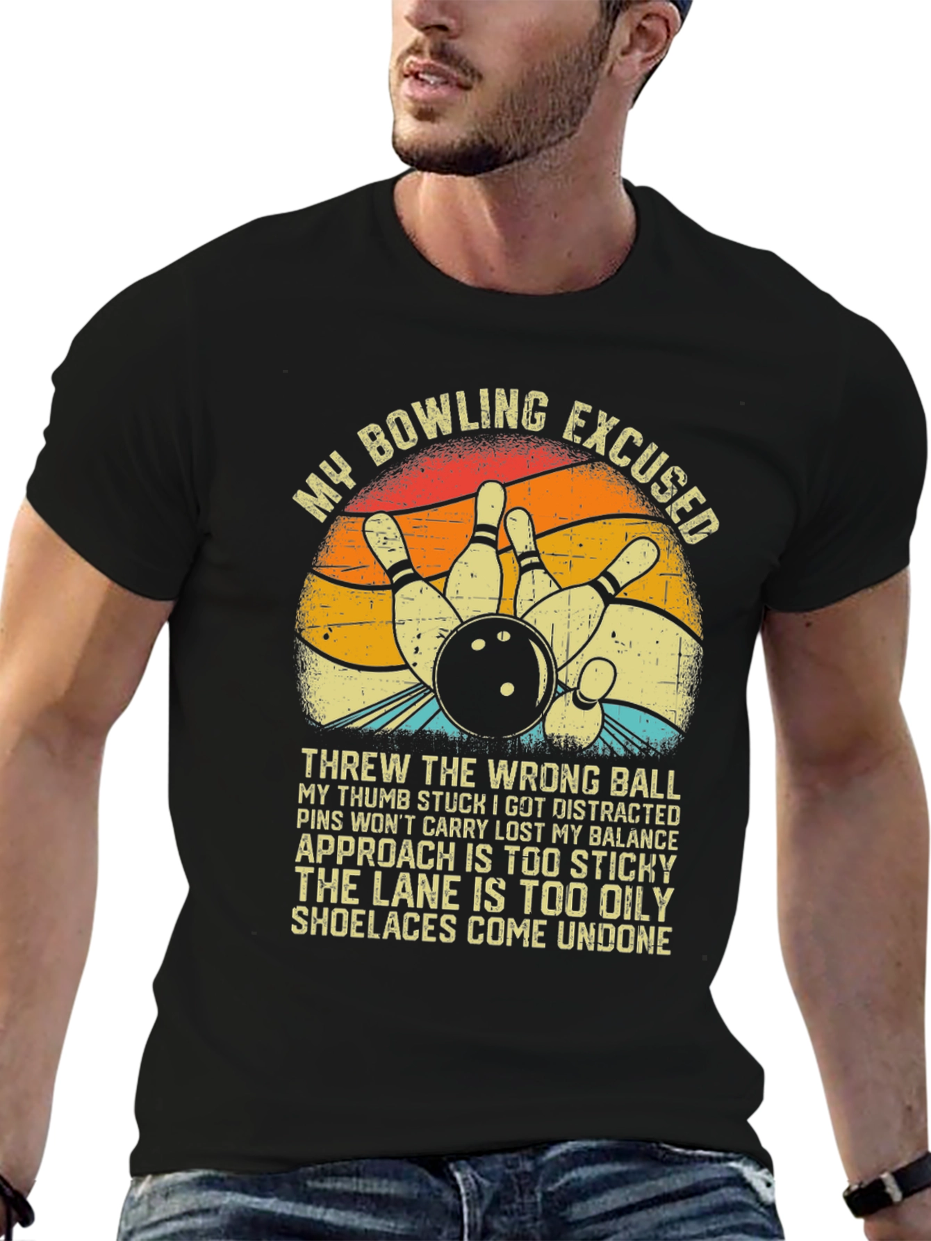 My Bowling Excused Graphic T-Shirt