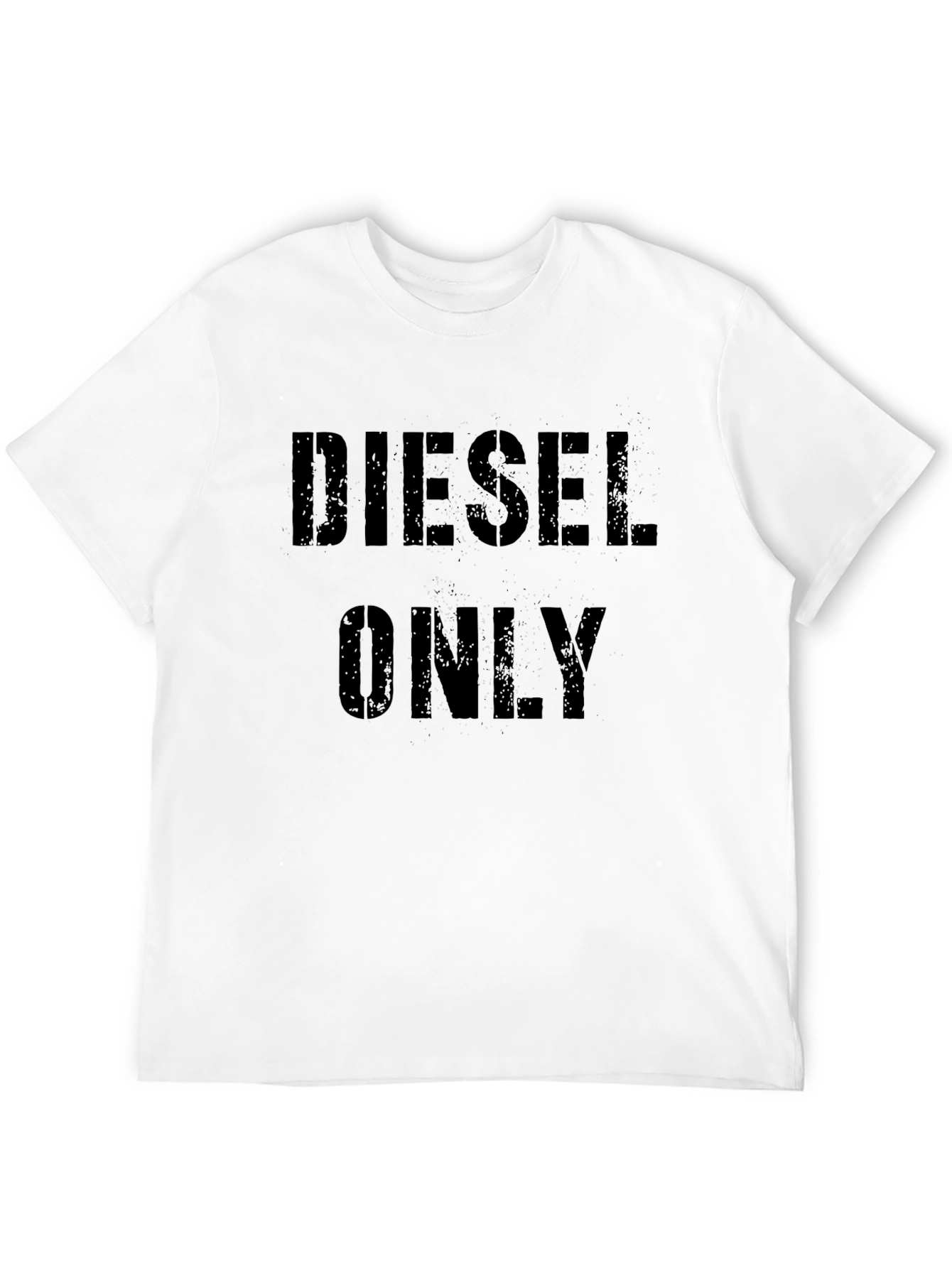 Diesel Only Black Graphic Tee