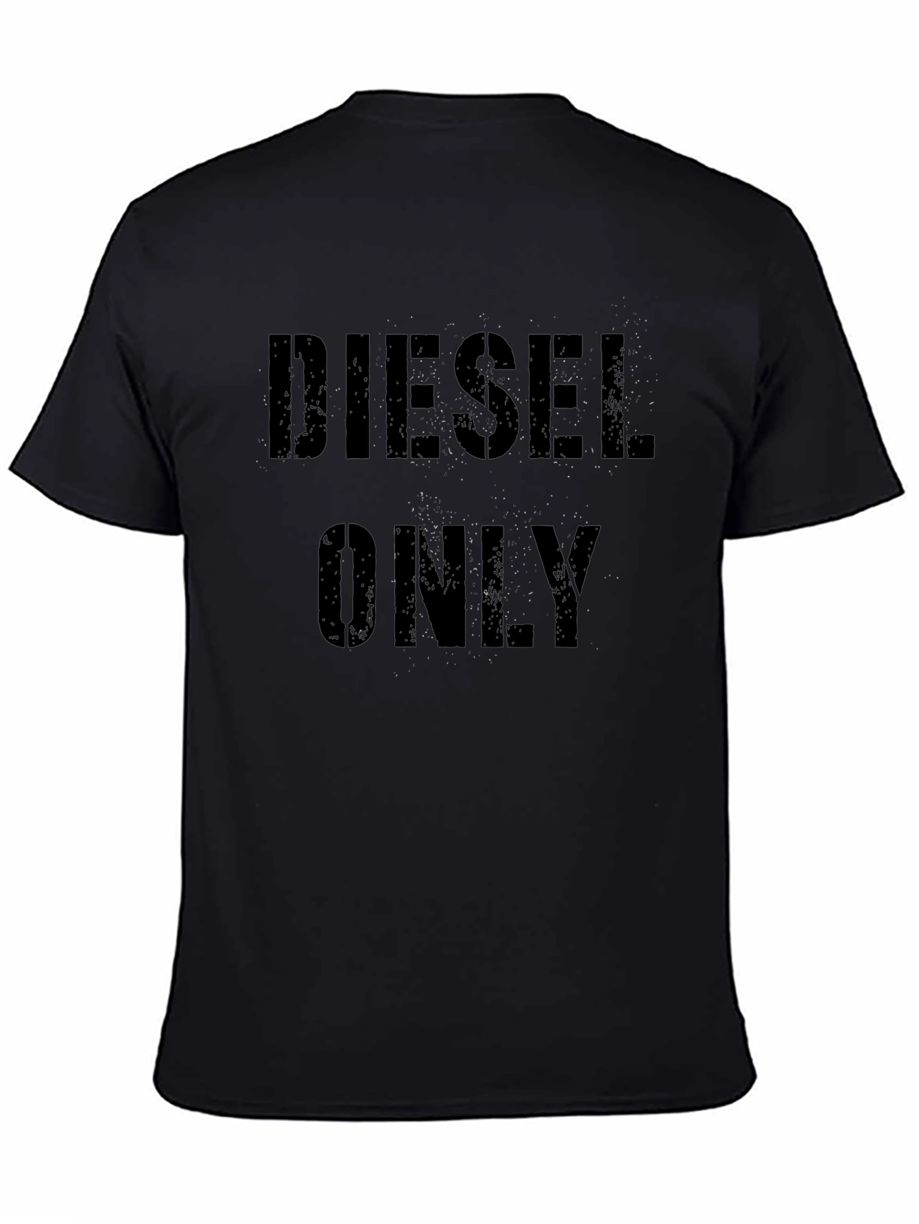 Diesel Only Black Graphic Tee