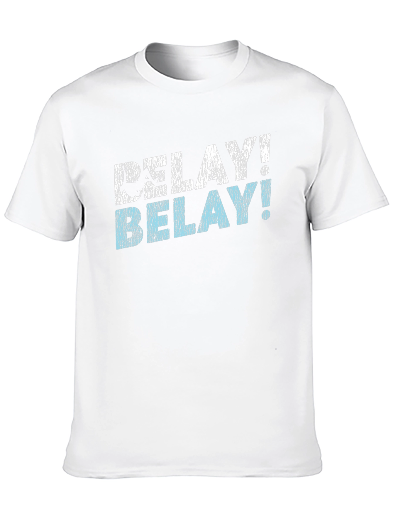 Belay! Climbing T-Shirt - Black Graphic Tee