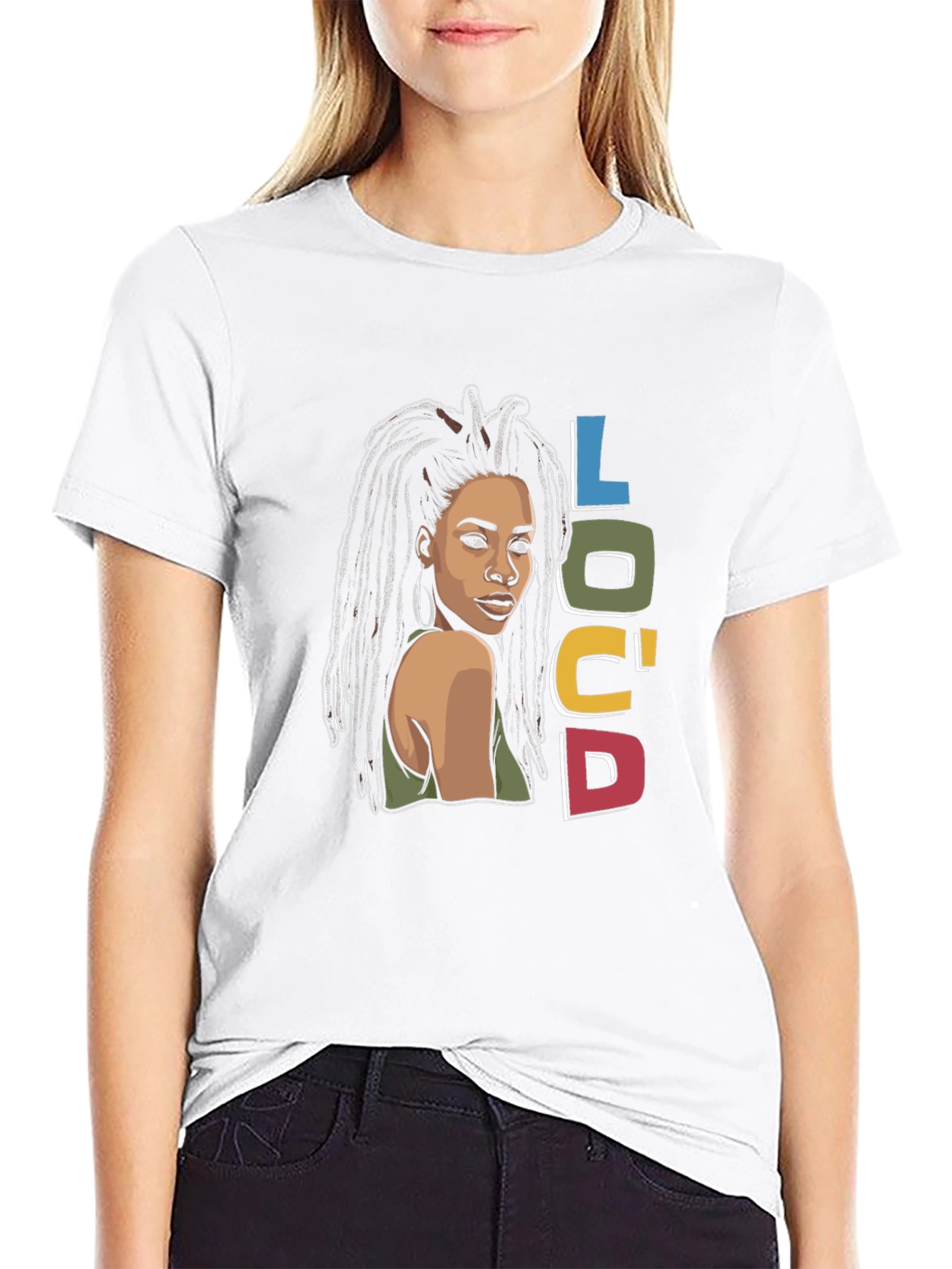 Locd Woman Graphic Tee - Stylish & Unique