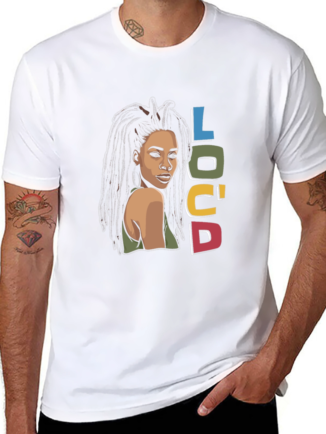 Locd Woman Graphic Tee - Stylish & Unique