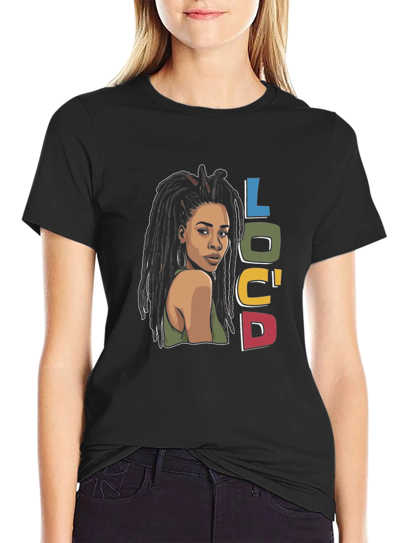 Locd Woman Graphic Tee - Stylish & Unique
