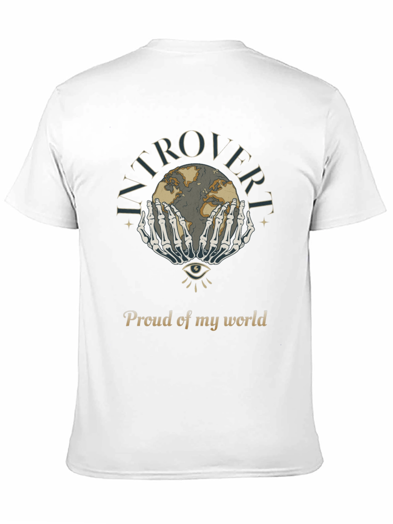 Introvert Proud World Graphic T-Shirt