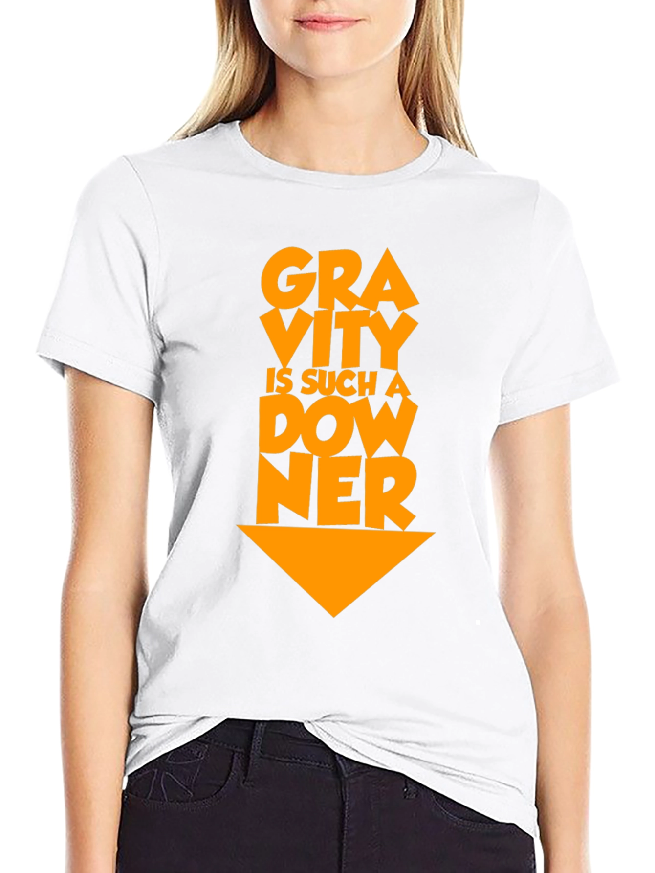 Gravity Is Such a Downer Funny T-Shirt