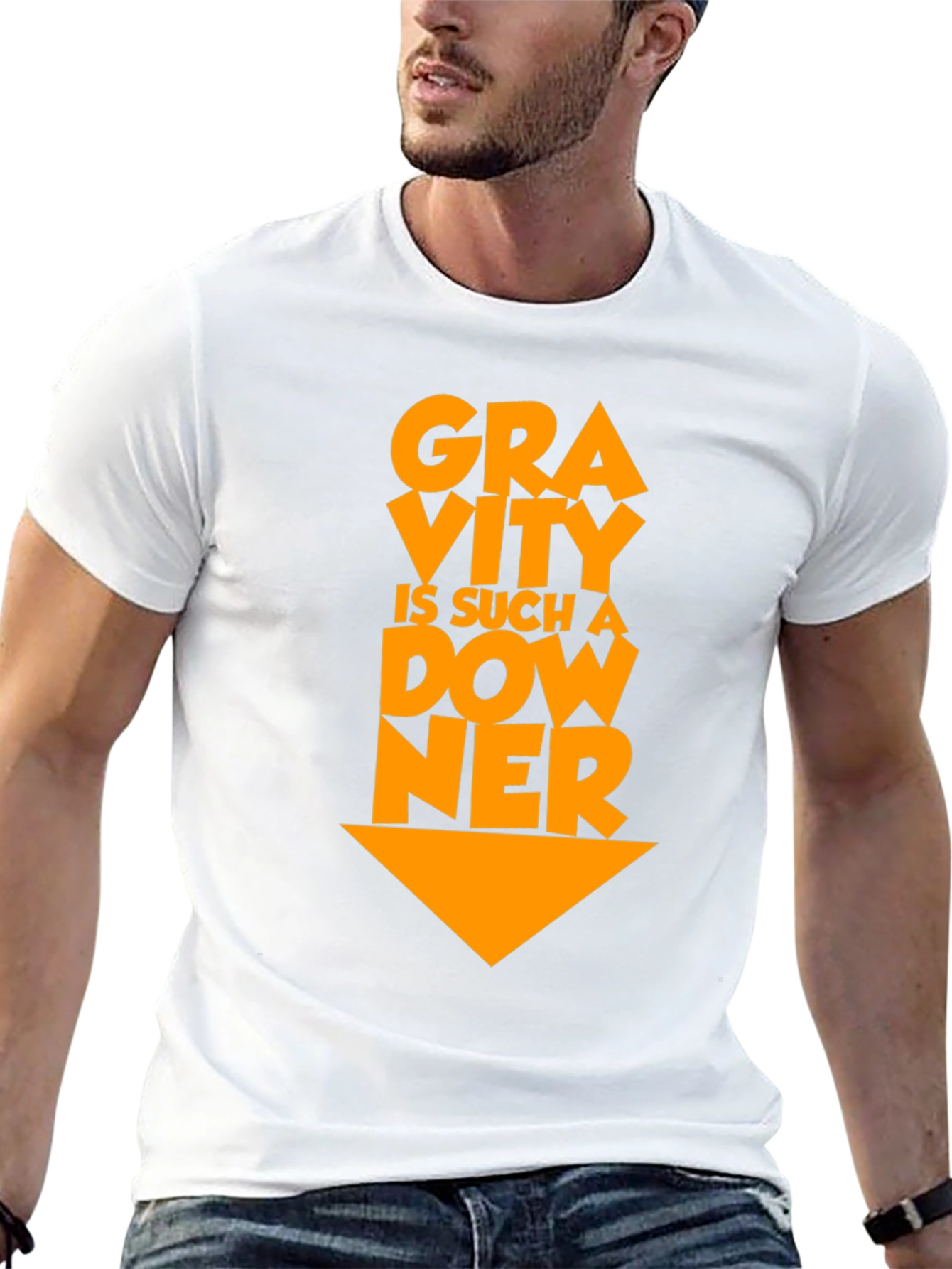 Gravity Is Such a Downer Funny T-Shirt