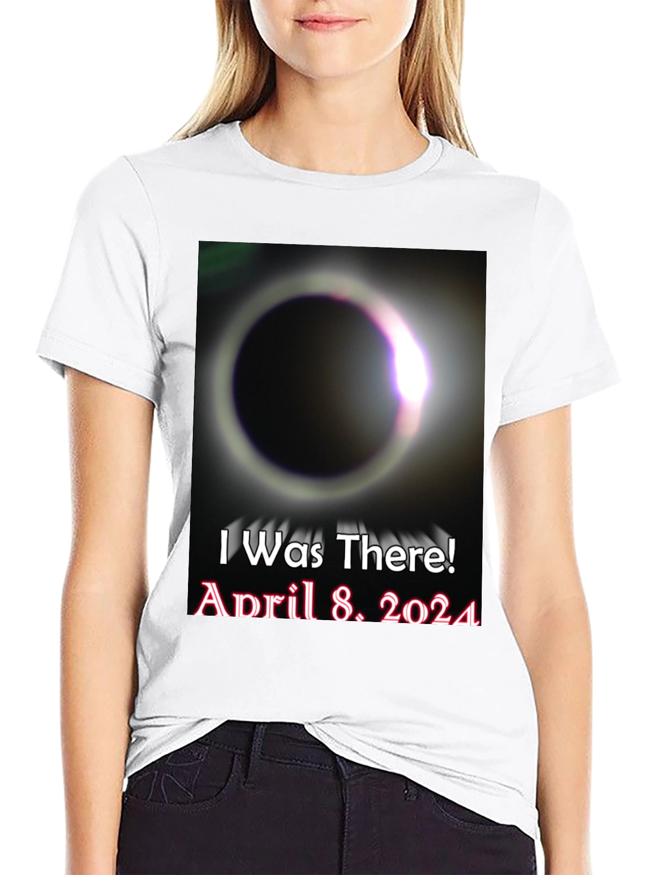 I Was There! April 8 2024 Solar Eclipse T-Shirt