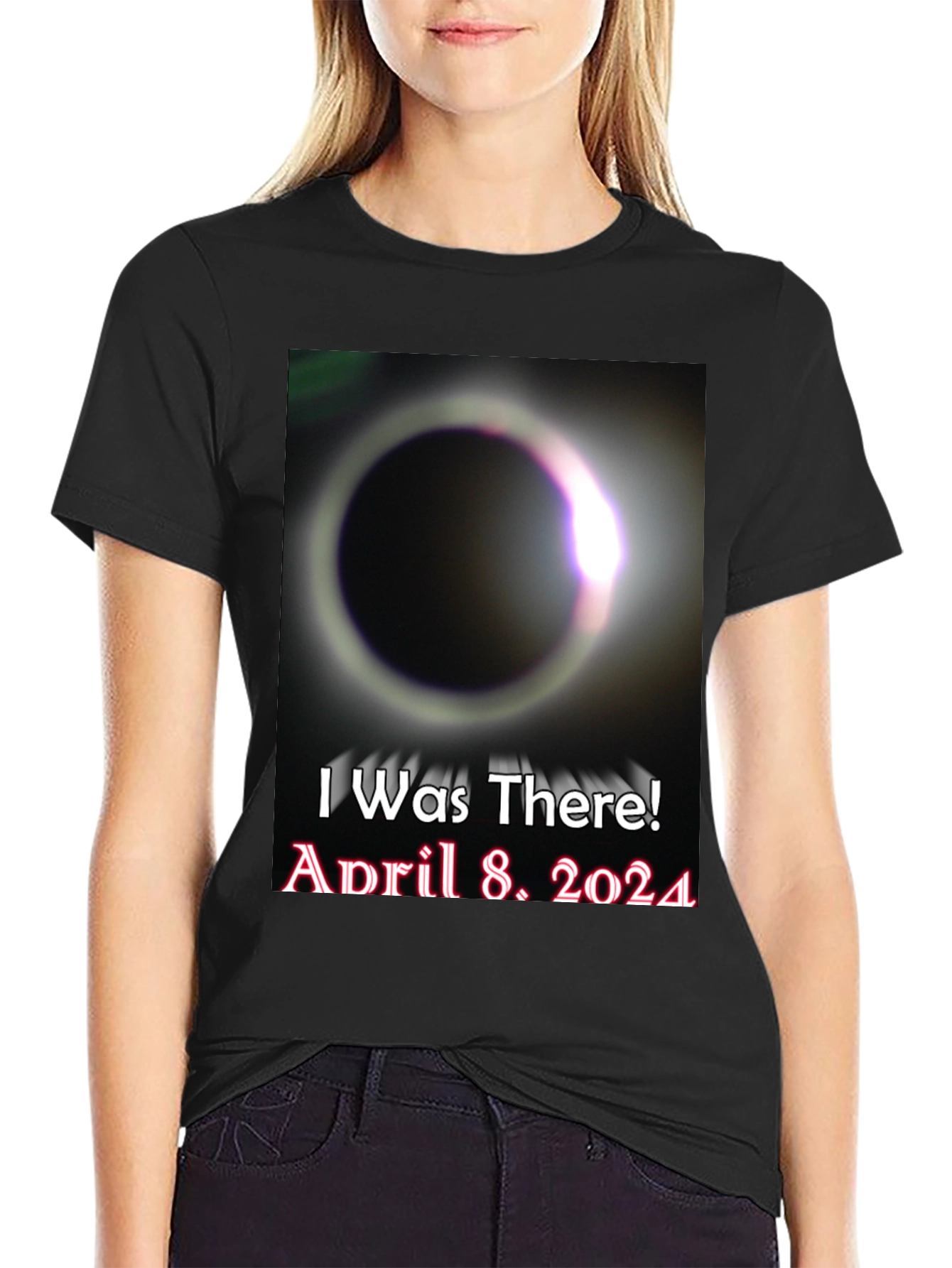 I Was There! April 8 2024 Solar Eclipse T-Shirt