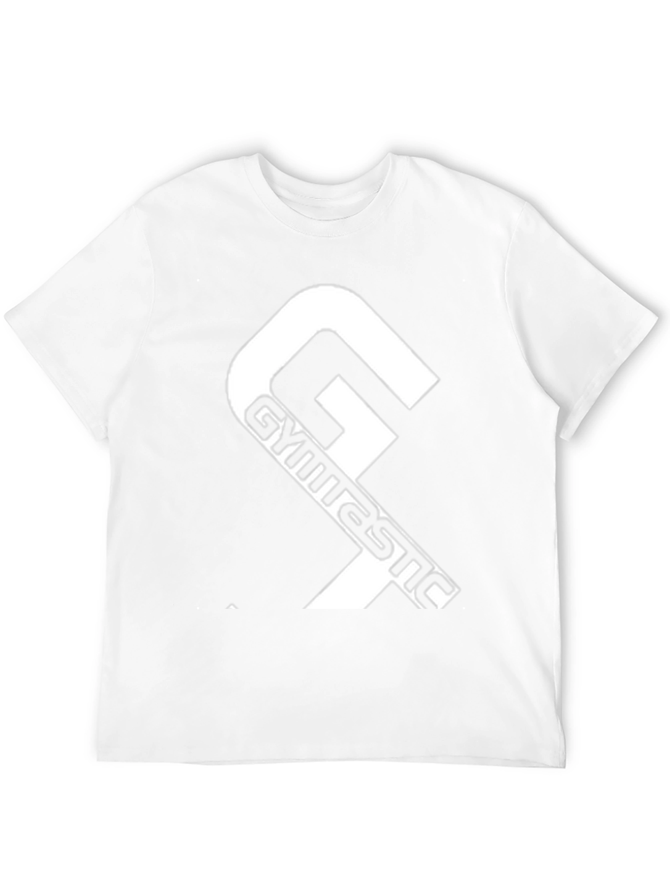 Gymnastic Graphic Tee - Black Cotton T-Shirt