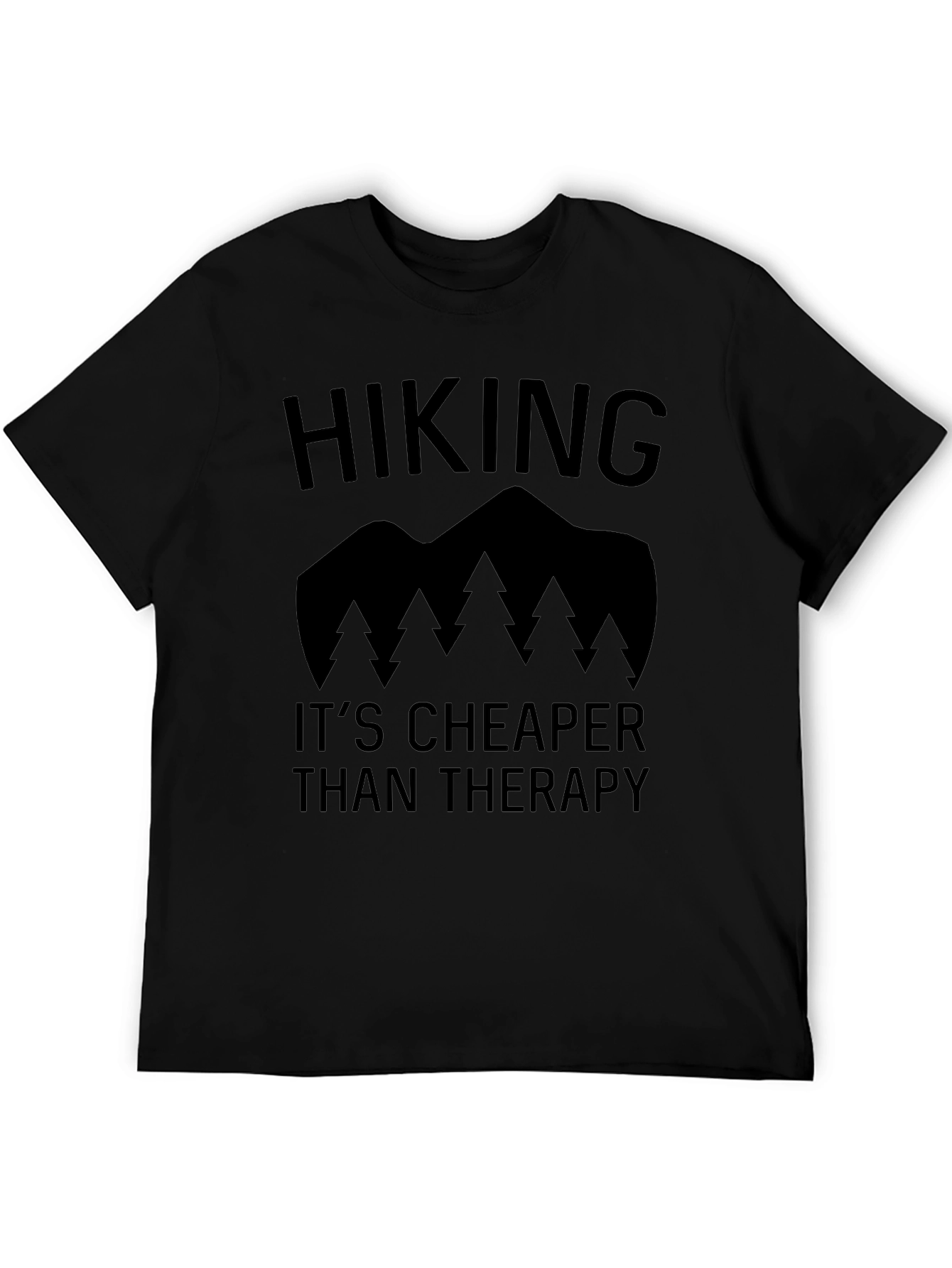 Hiking Cheaper Than Therapy Graphic Tee