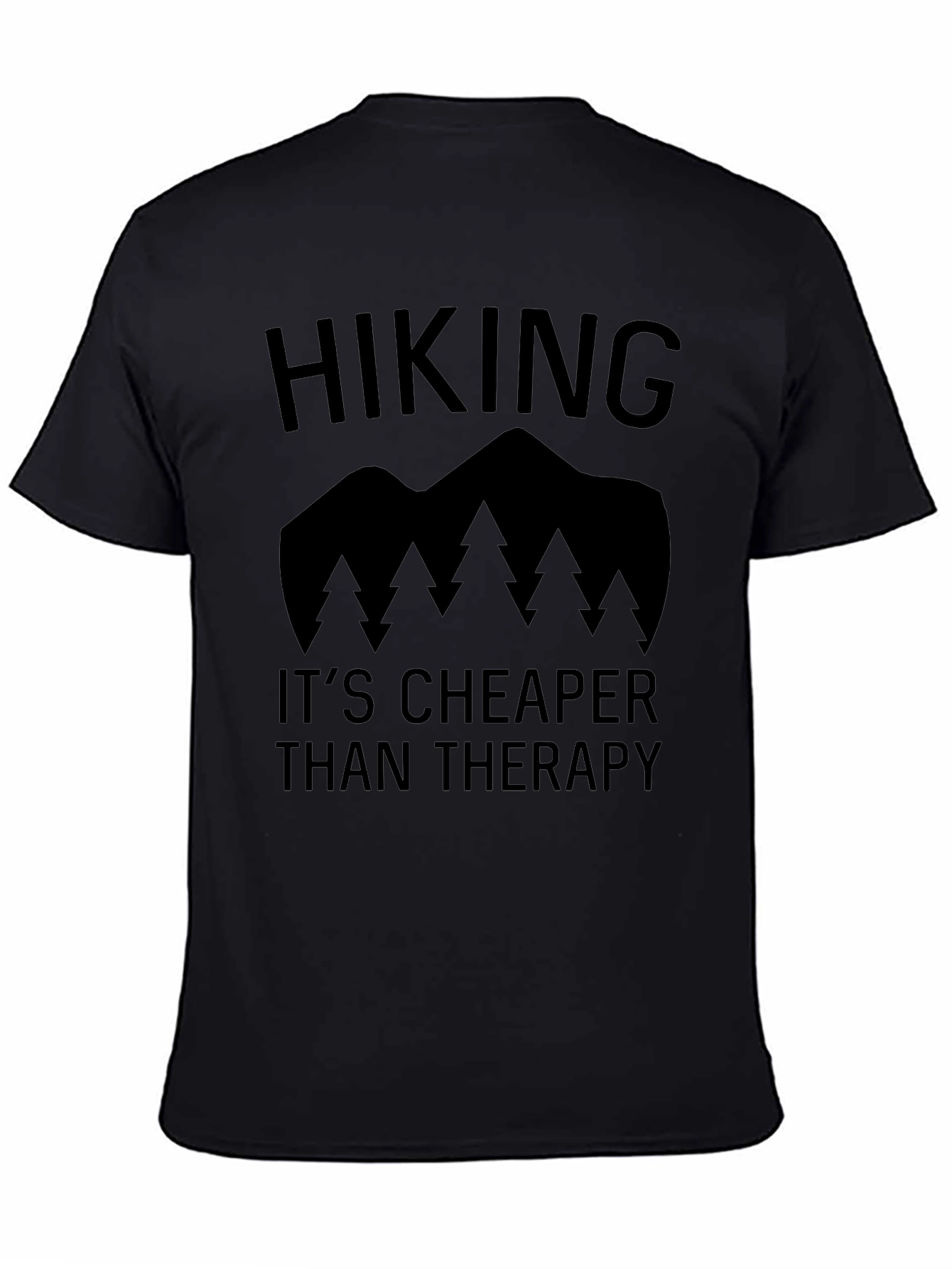 Hiking Cheaper Than Therapy Graphic Tee