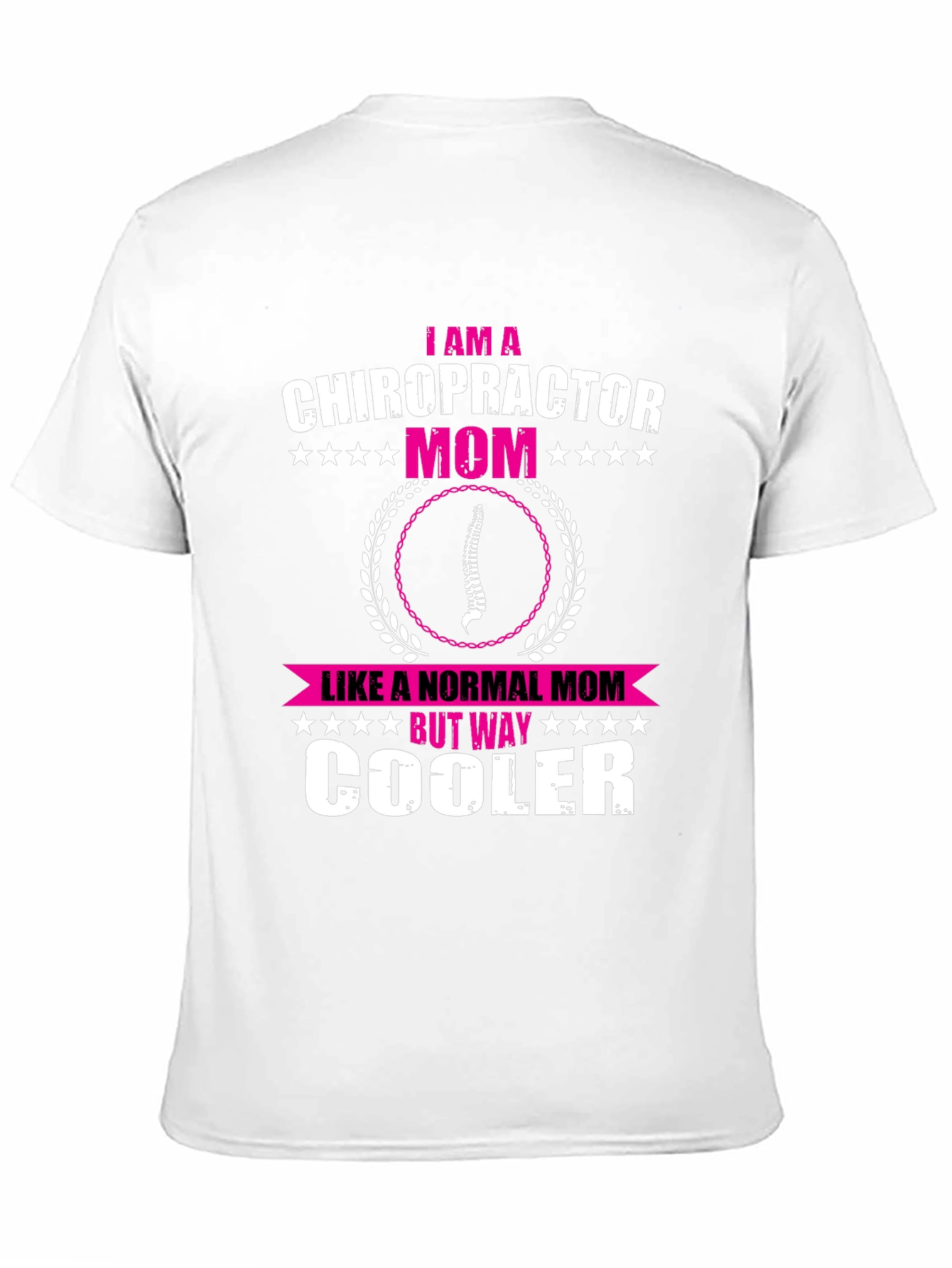 Chiropractor Mom Graphic T-Shirt - Cool Mom Tee