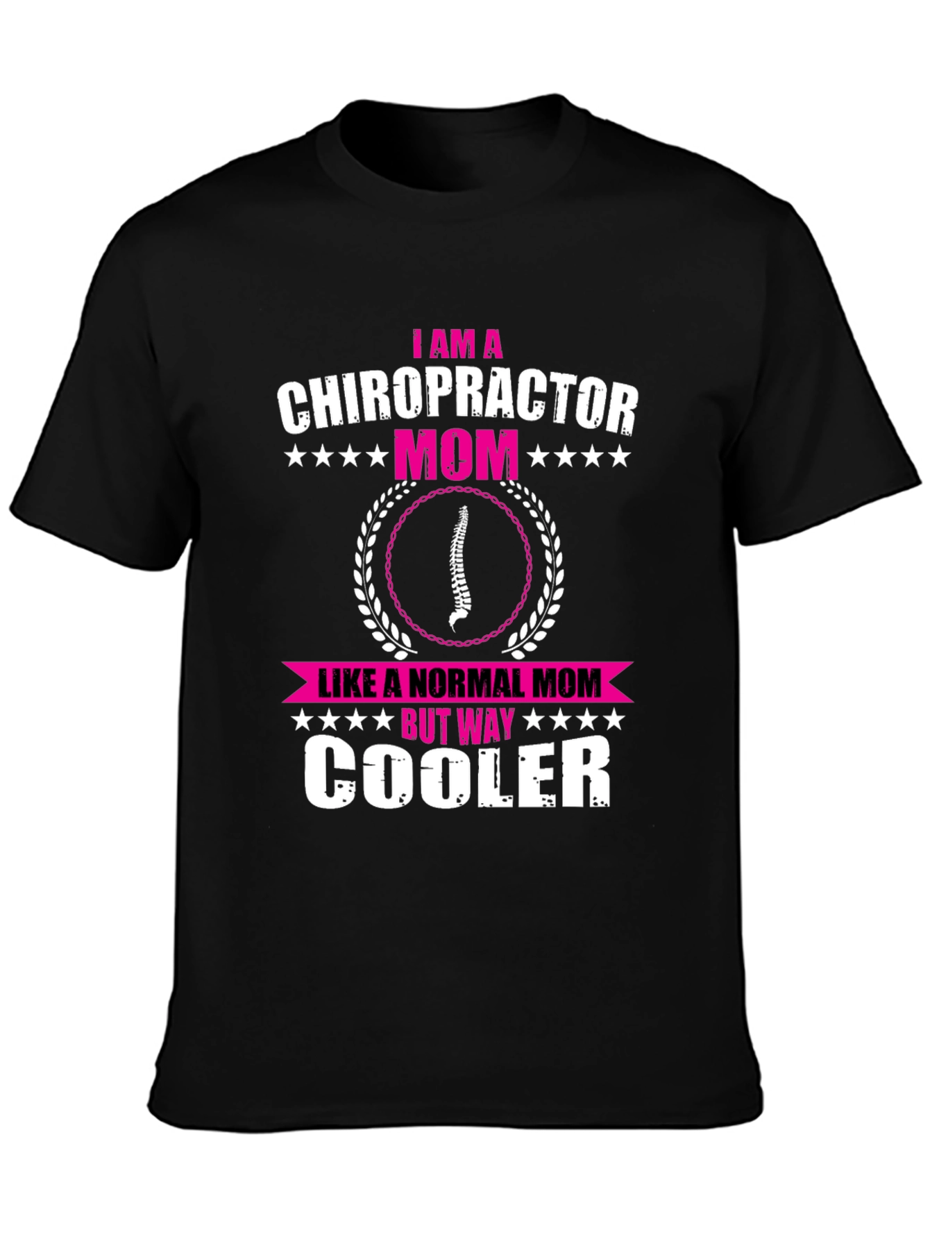 Chiropractor Mom Graphic T-Shirt - Cool Mom Tee