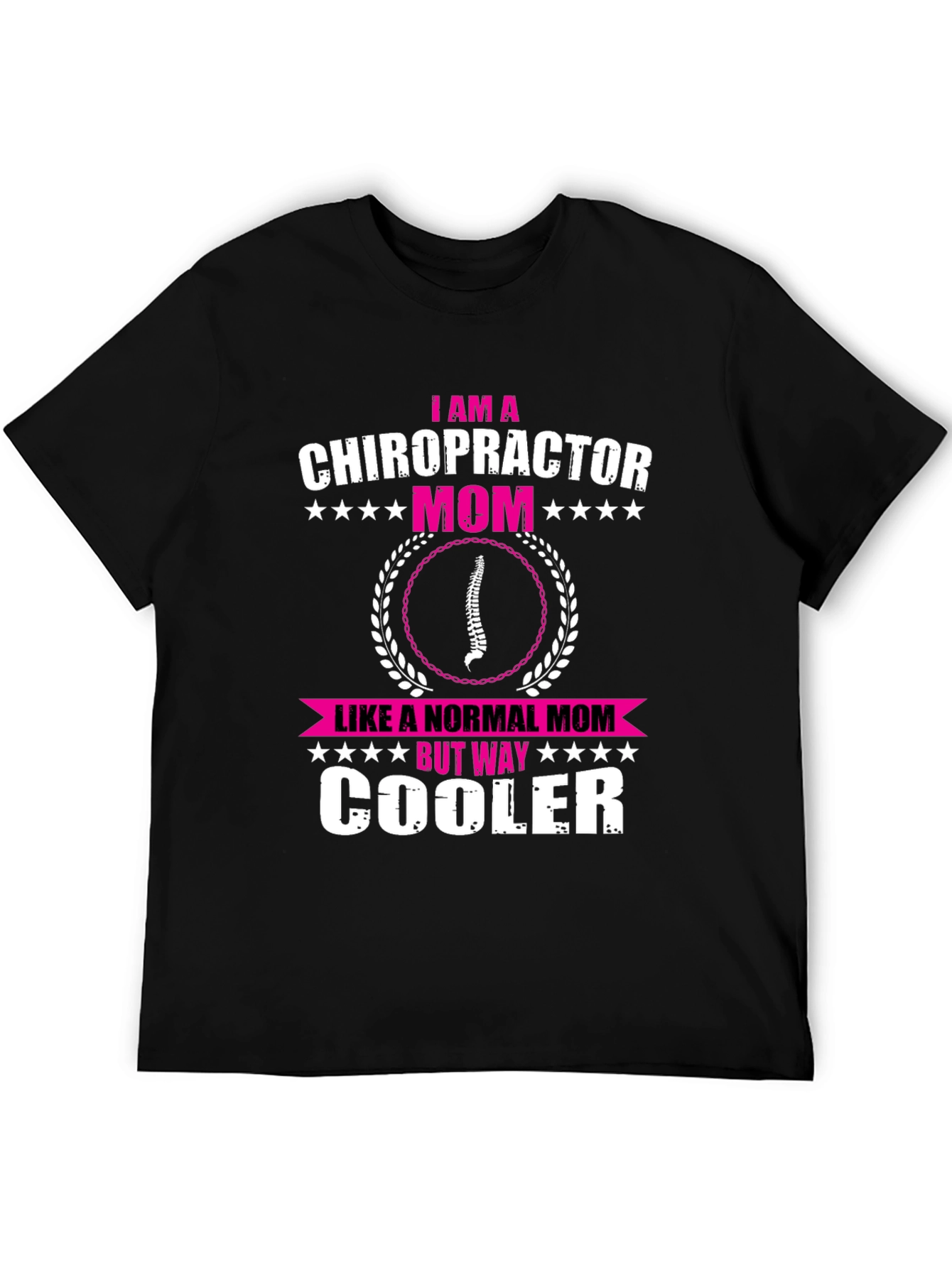 Chiropractor Mom Graphic T-Shirt - Cool Mom Tee