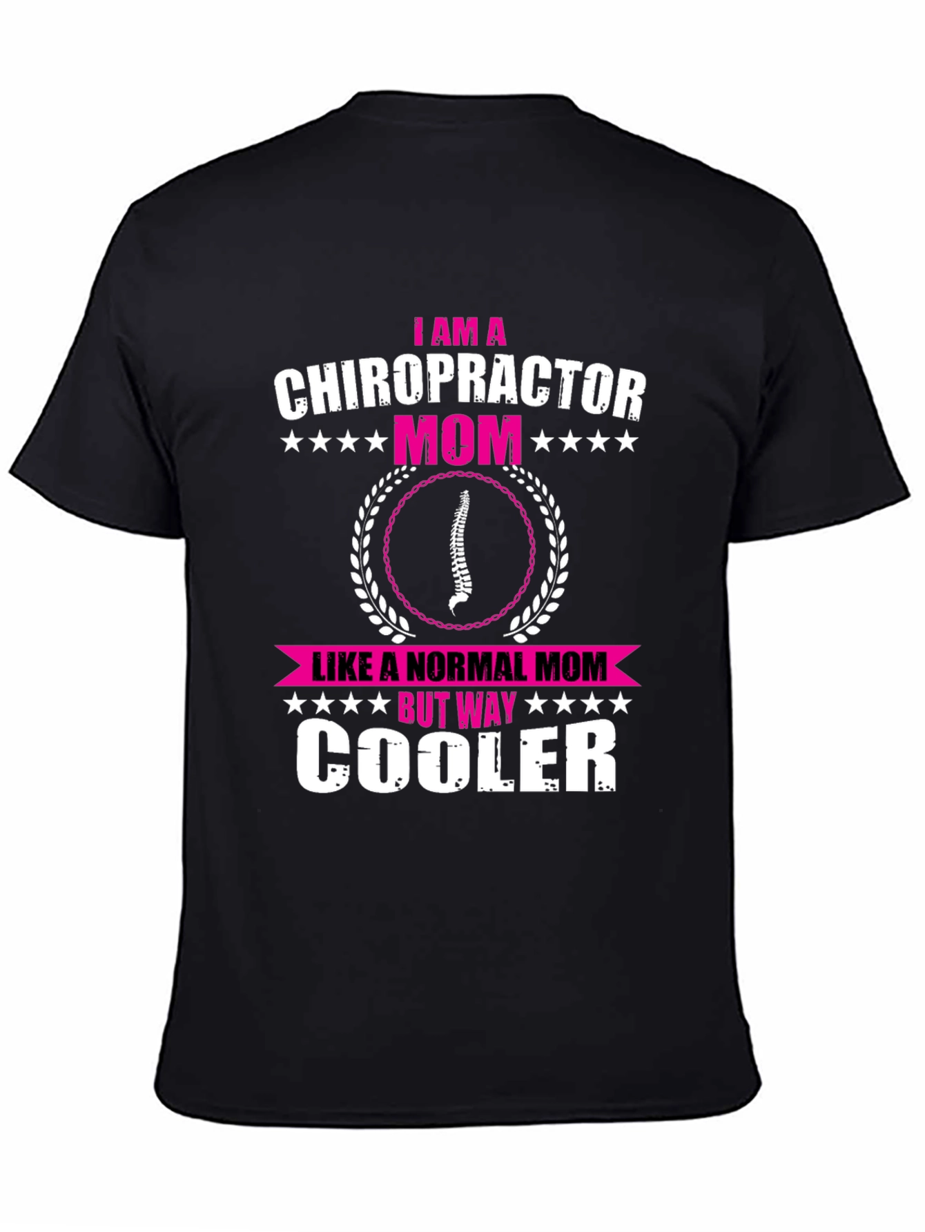 Chiropractor Mom Graphic T-Shirt - Cool Mom Tee