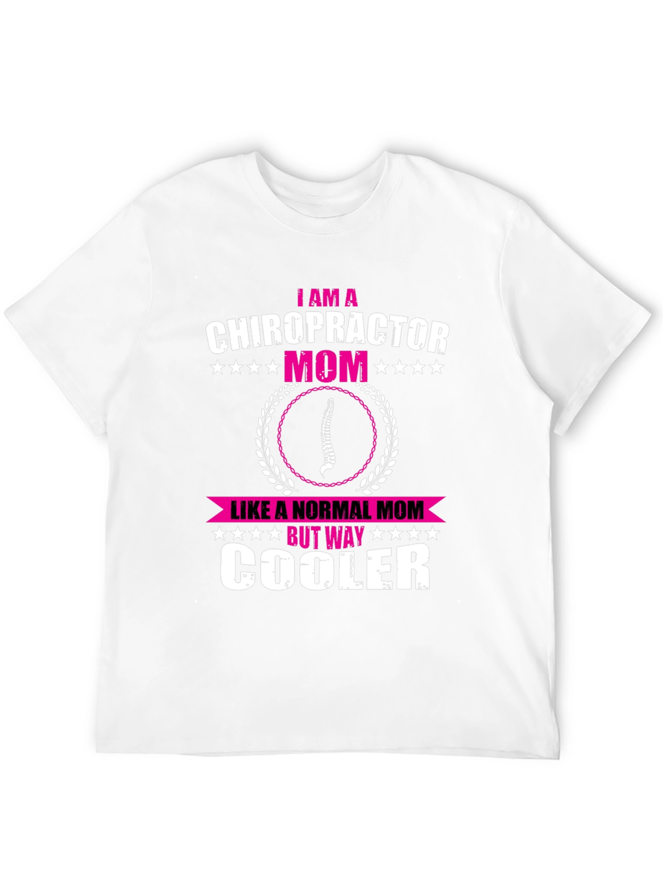 Chiropractor Mom Graphic T-Shirt - Cool Mom Tee