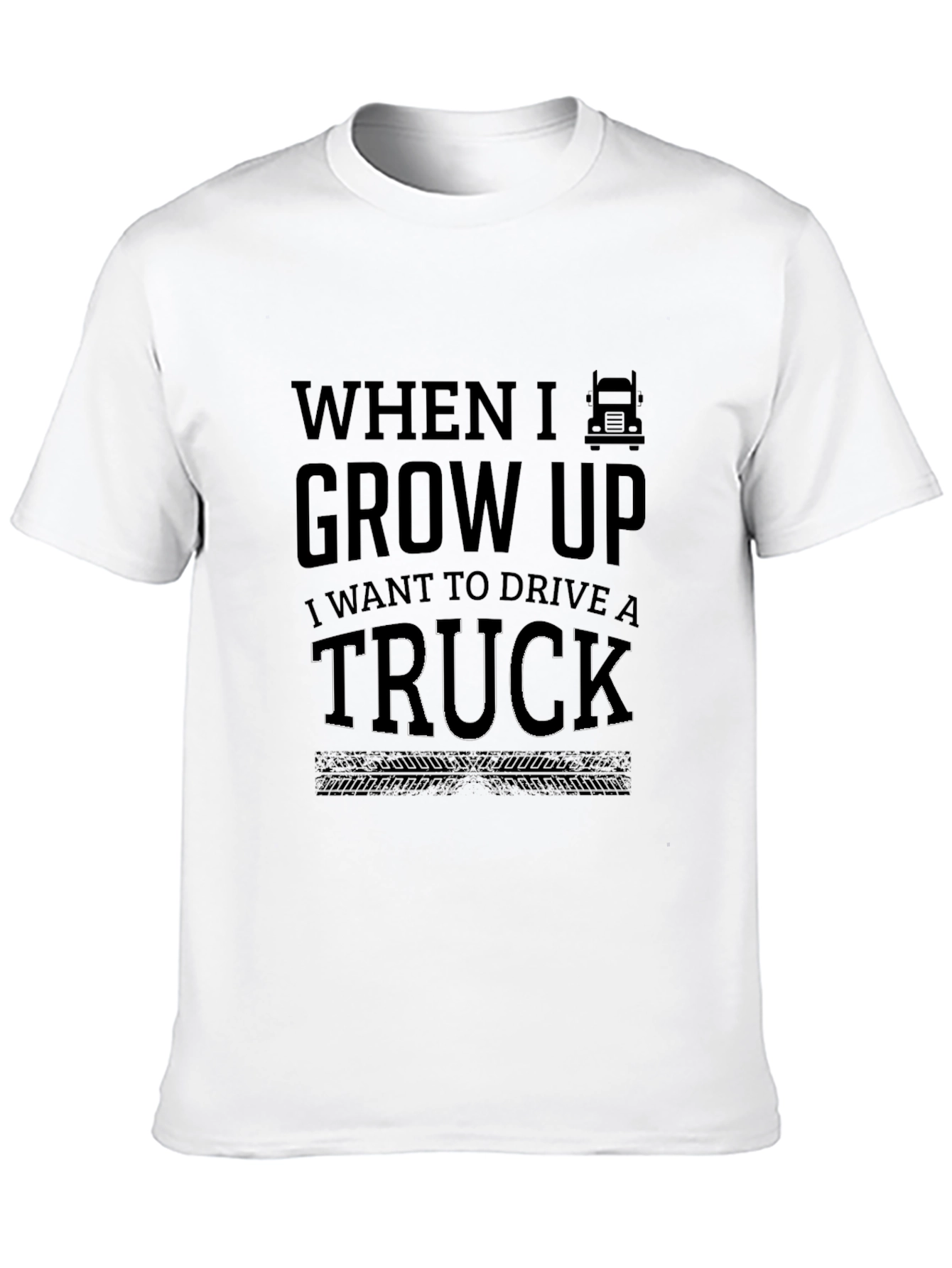 When I Grow Up Trucker T-Shirt