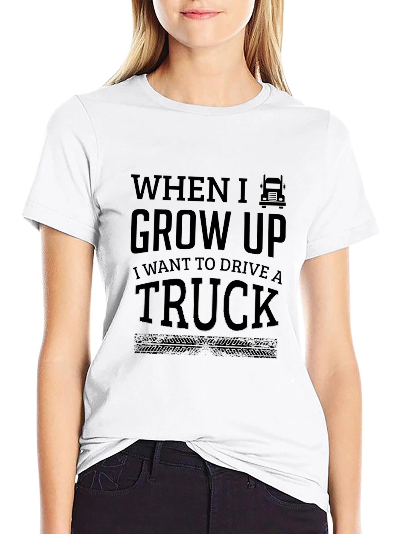 When I Grow Up Trucker T-Shirt