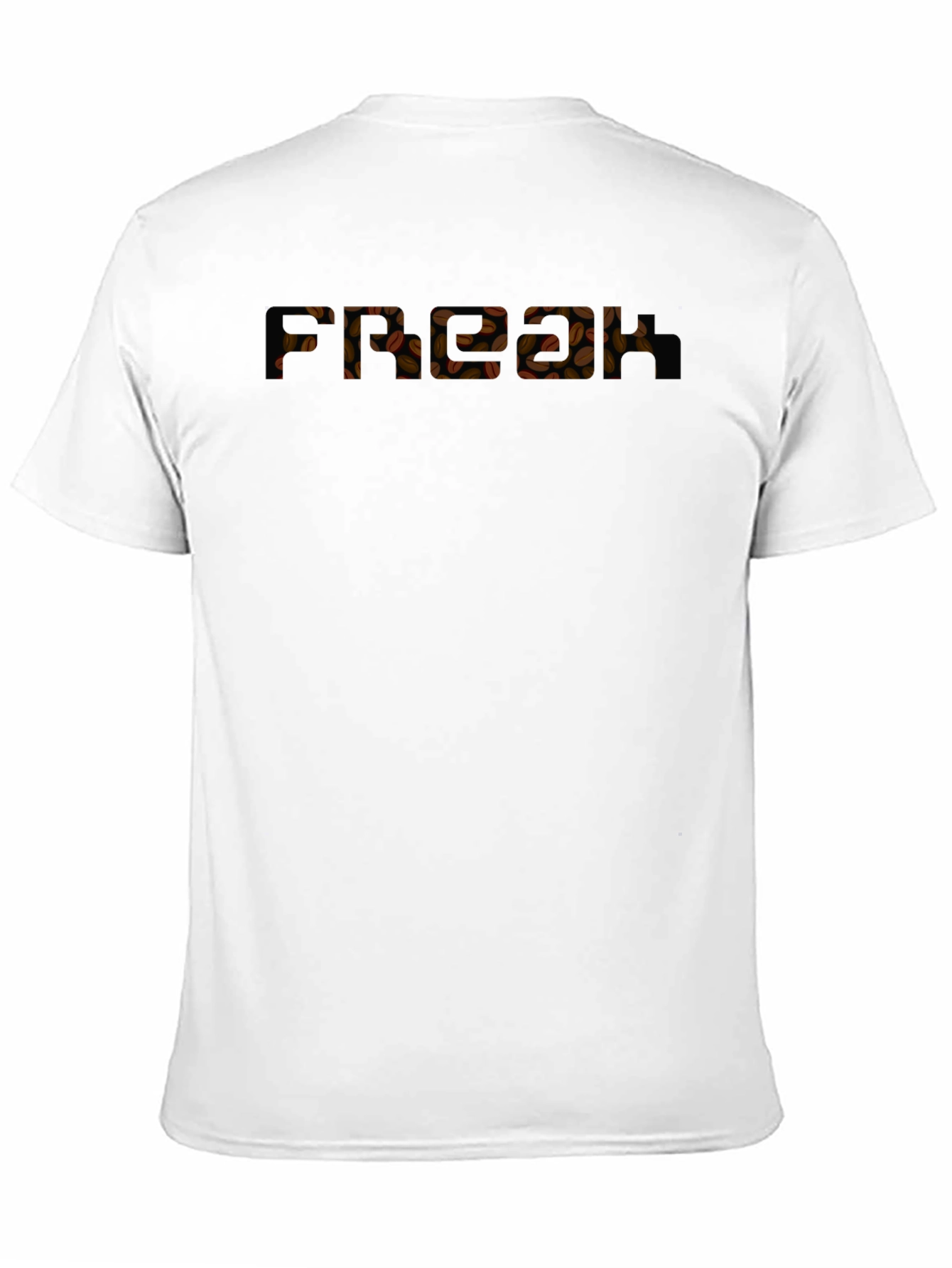 Coffee Bean Graphic Black T-Shirt