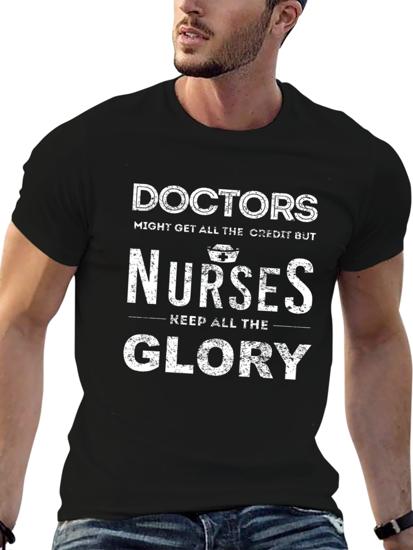 Doctors vs. Nurses T-Shirt - Healthcare Hero Apparel