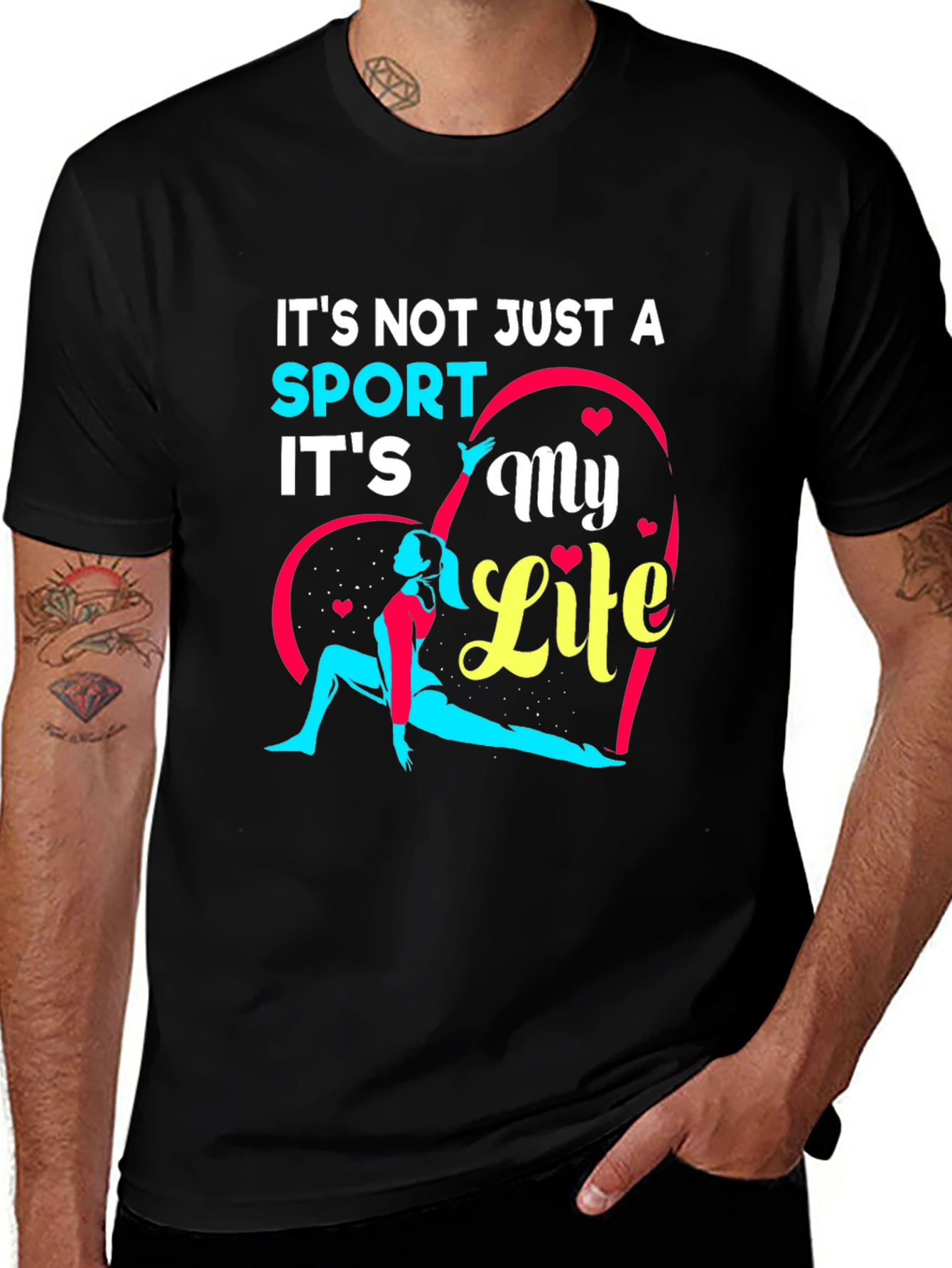 Sport Is My Life Graphic T-Shirt