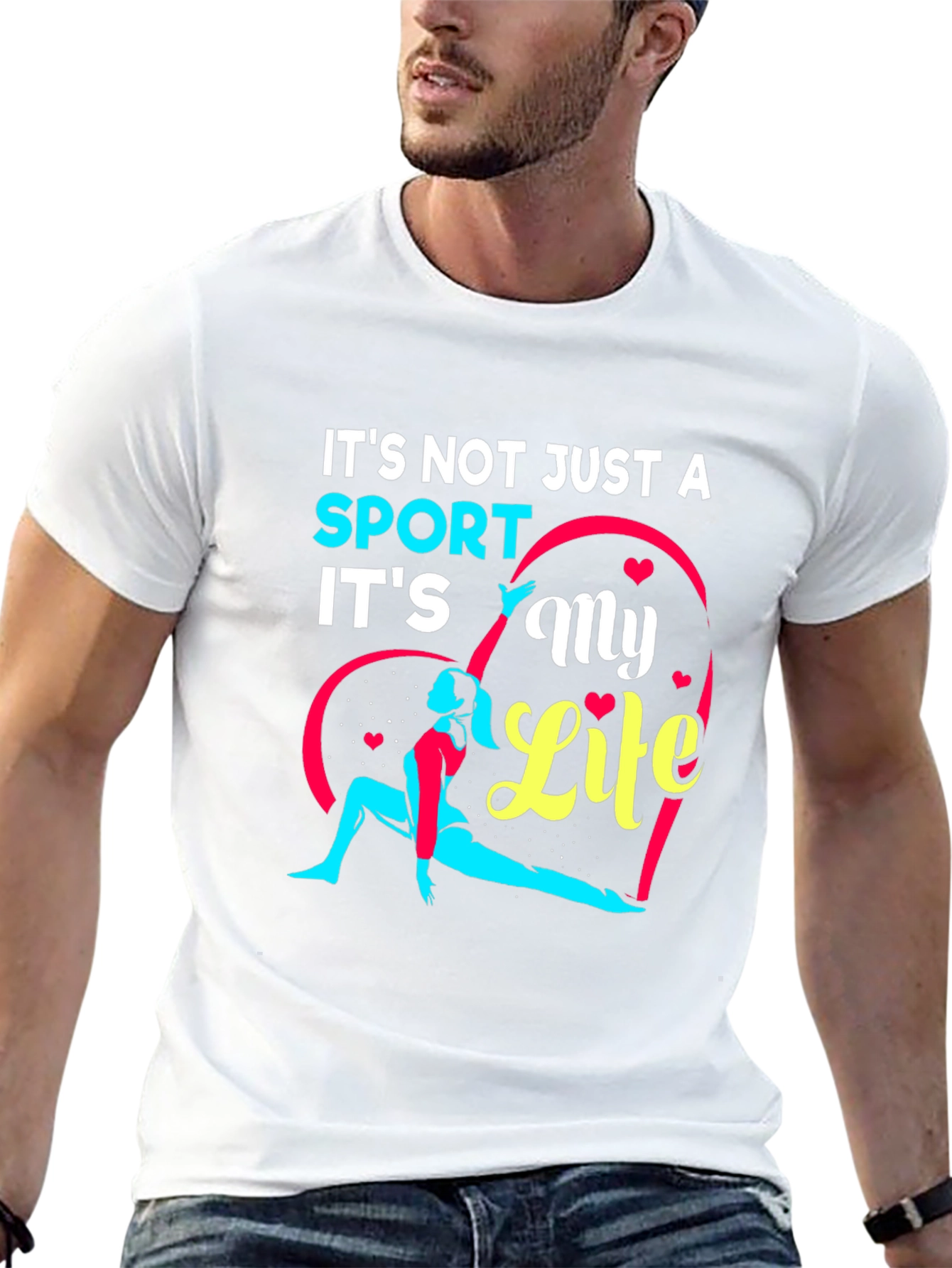 Sport Is My Life Graphic T-Shirt