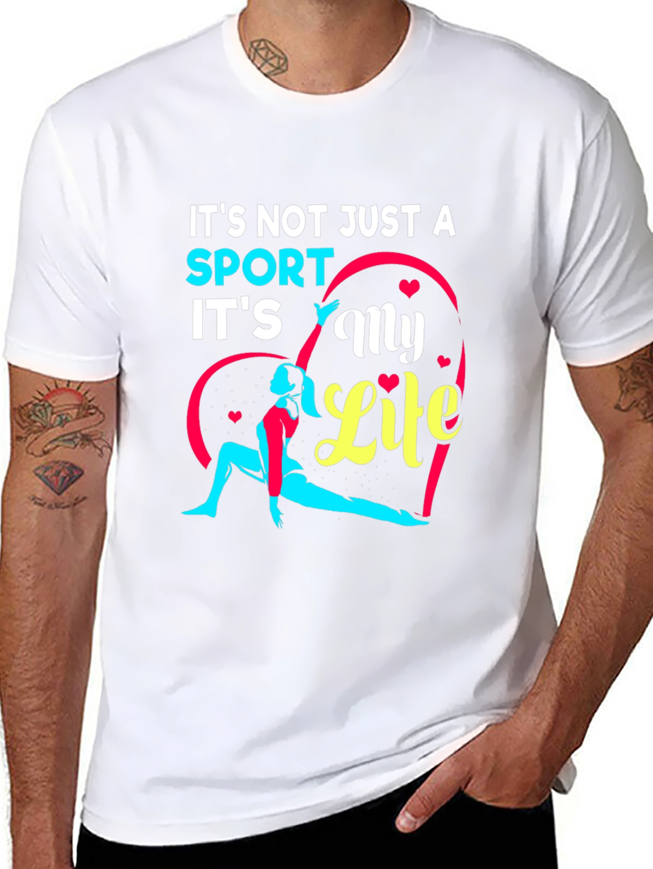 Sport Is My Life Graphic T-Shirt