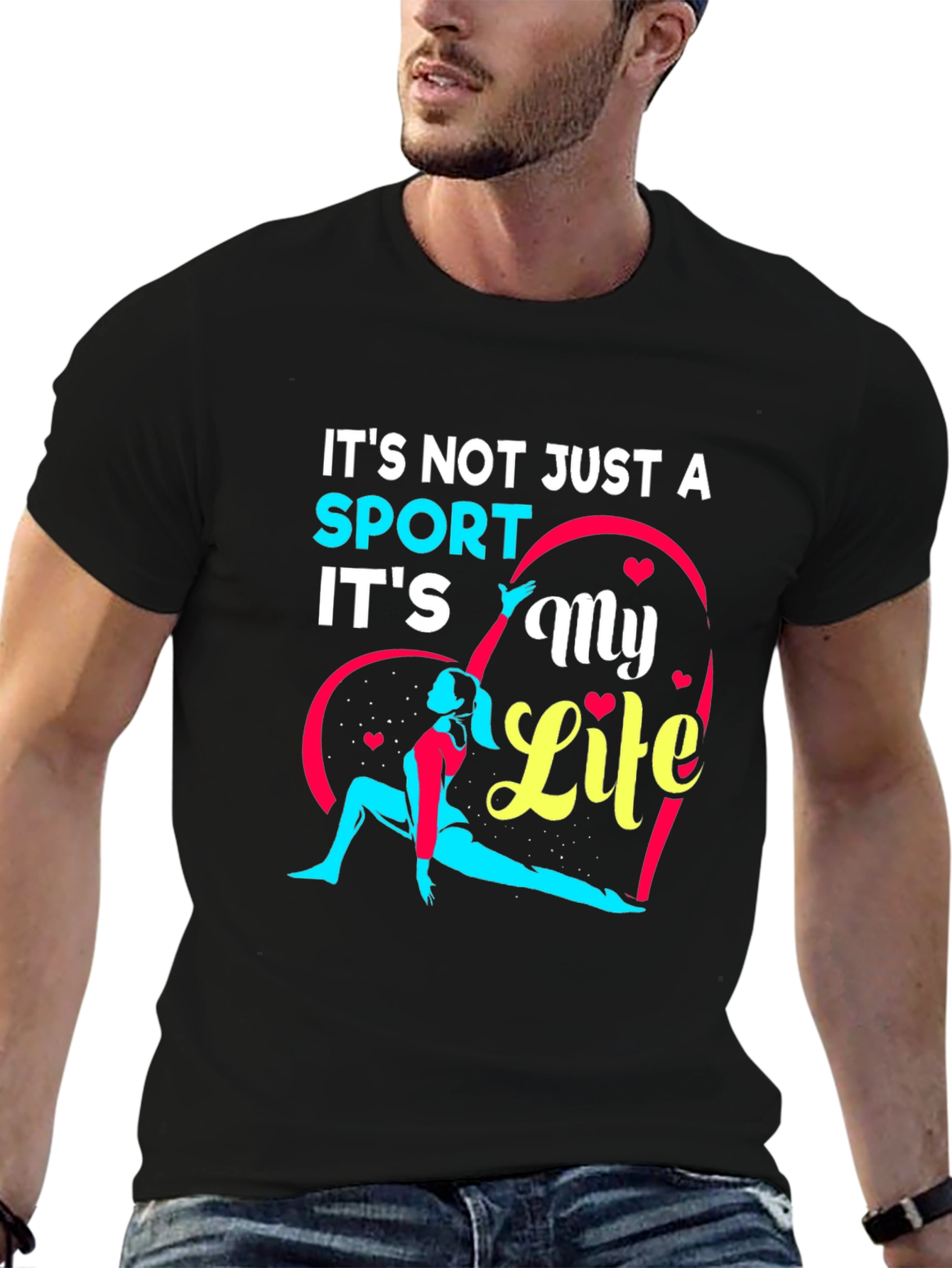 Sport Is My Life Graphic T-Shirt
