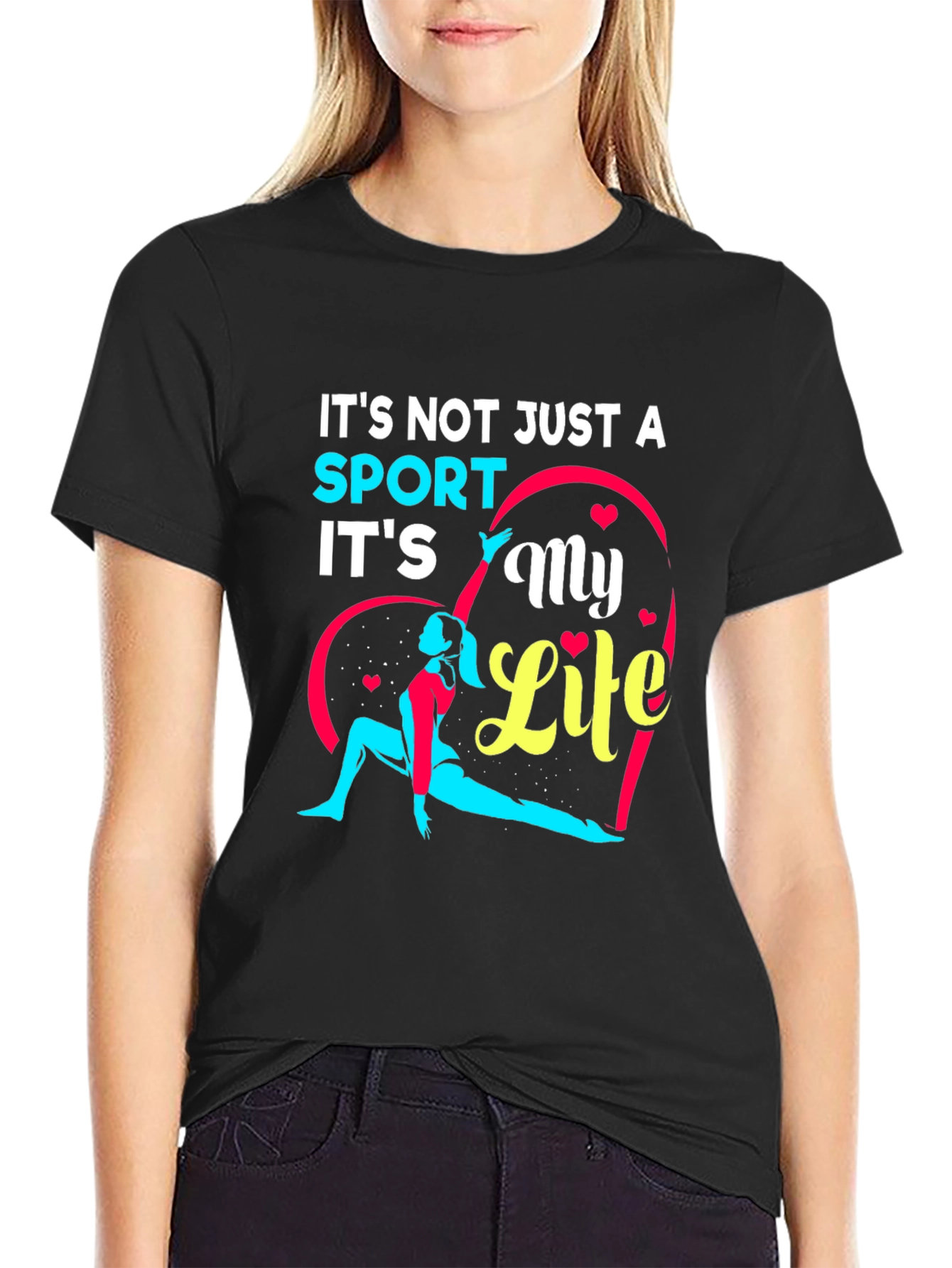 Sport Is My Life Graphic T-Shirt