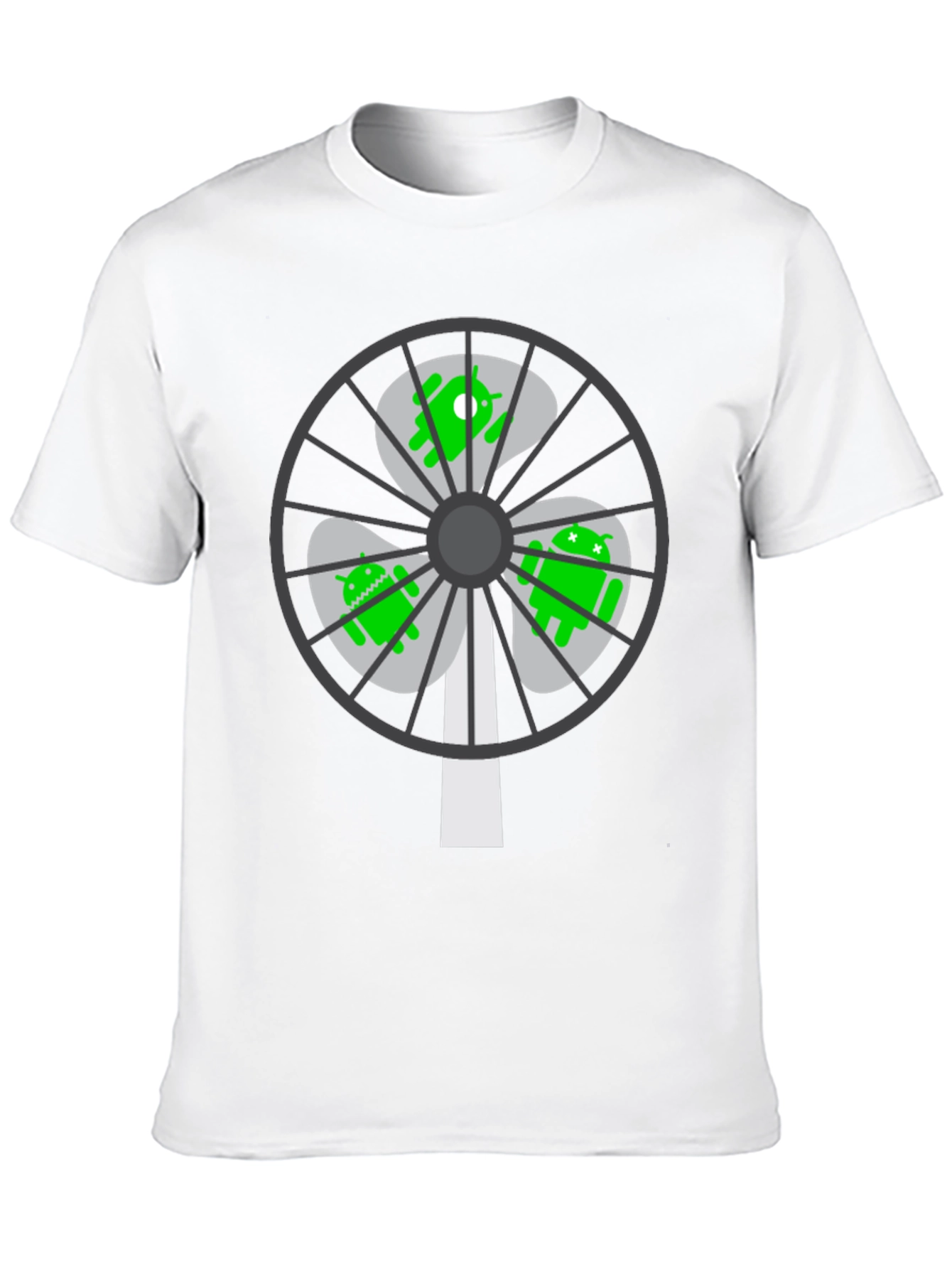 Android Fan T-Shirt - Geeky Style!