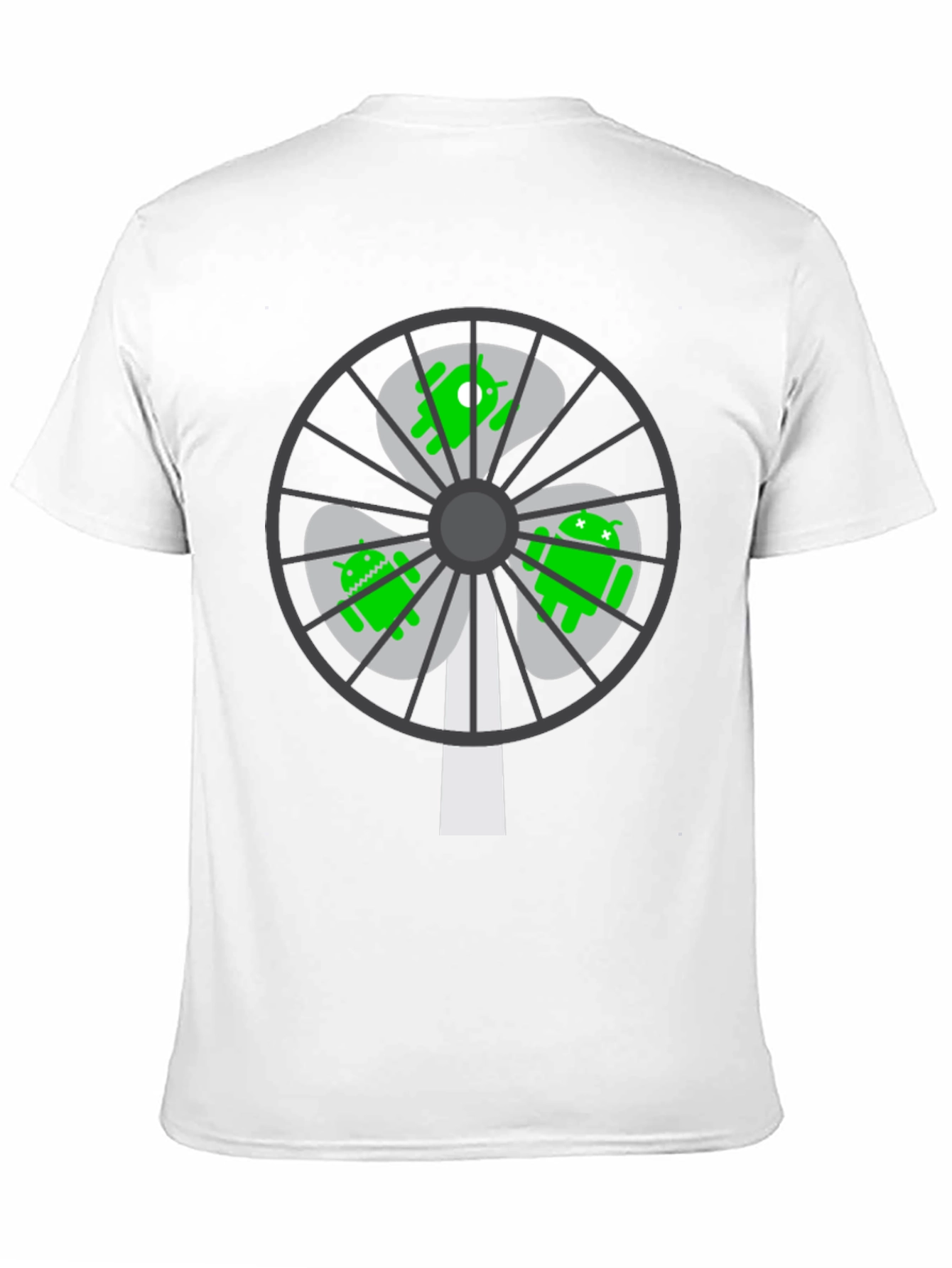Android Fan T-Shirt - Geeky Style!
