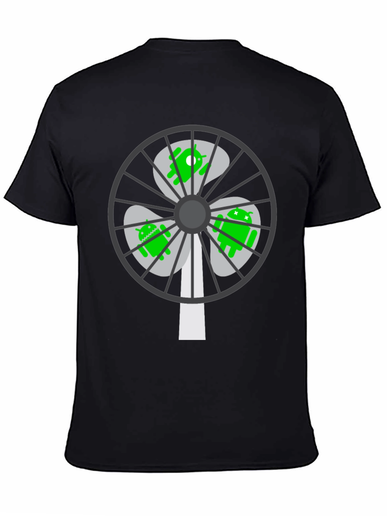 Android Fan T-Shirt - Geeky Style!