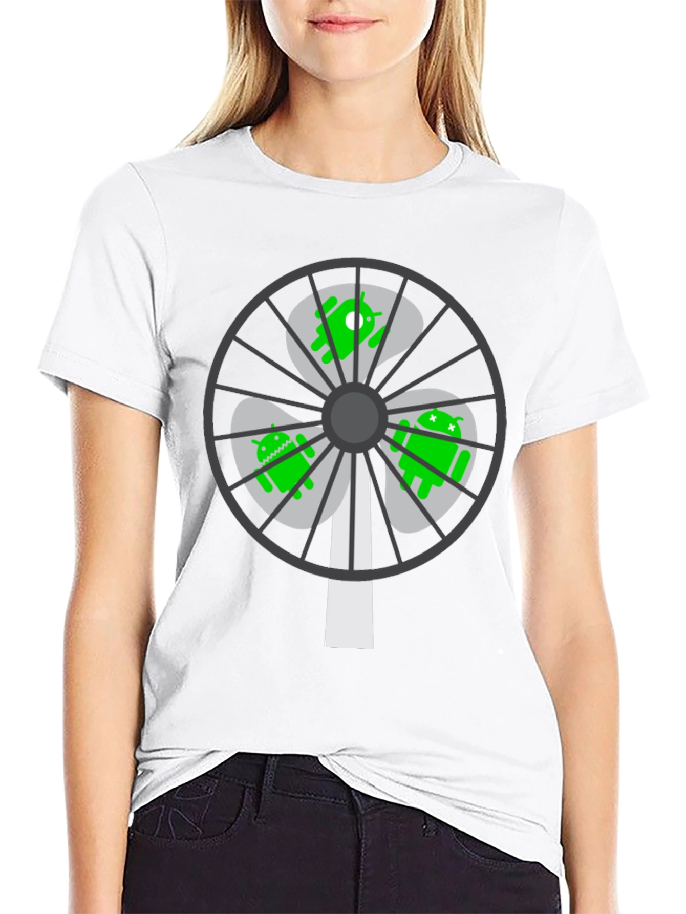 Android Fan T-Shirt - Geeky Style!