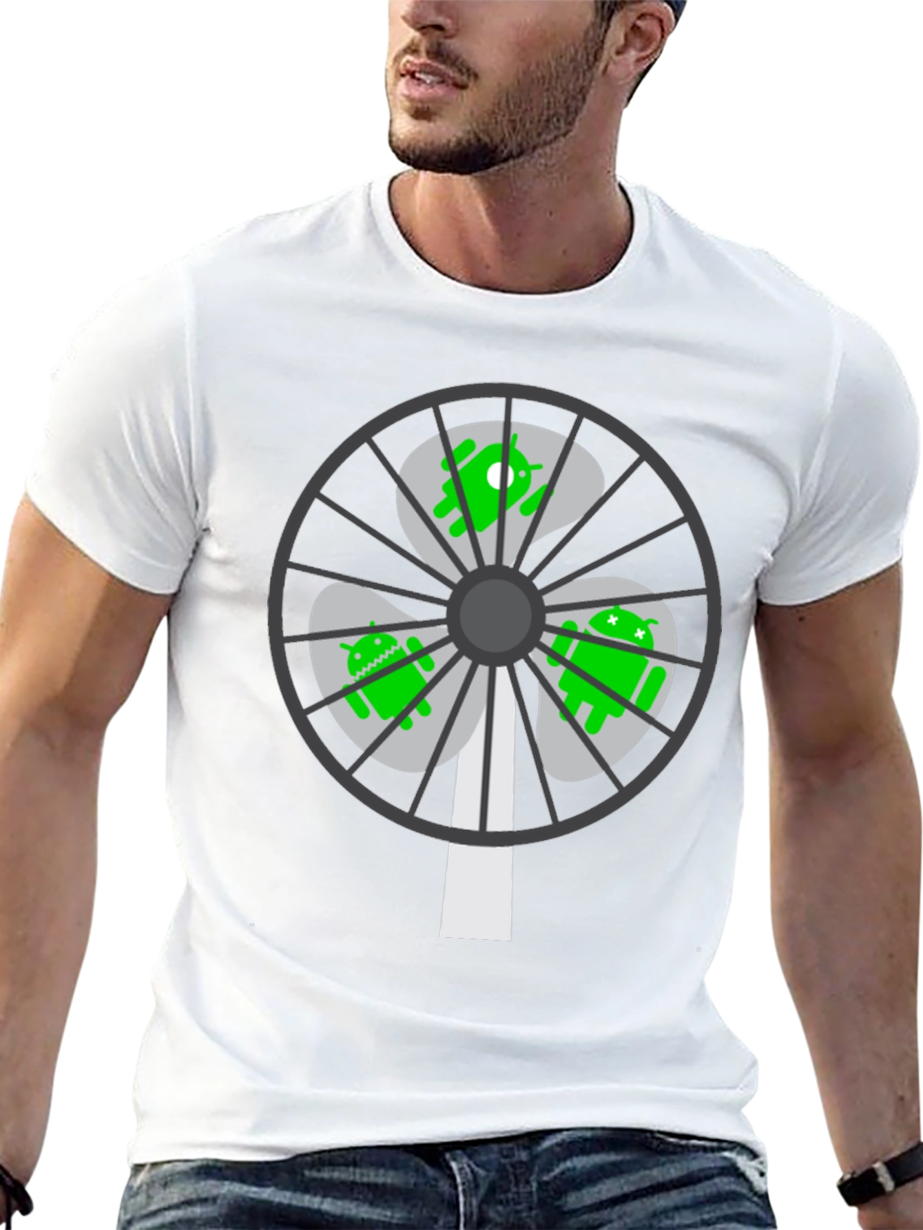 Android Fan T-Shirt - Geeky Style!