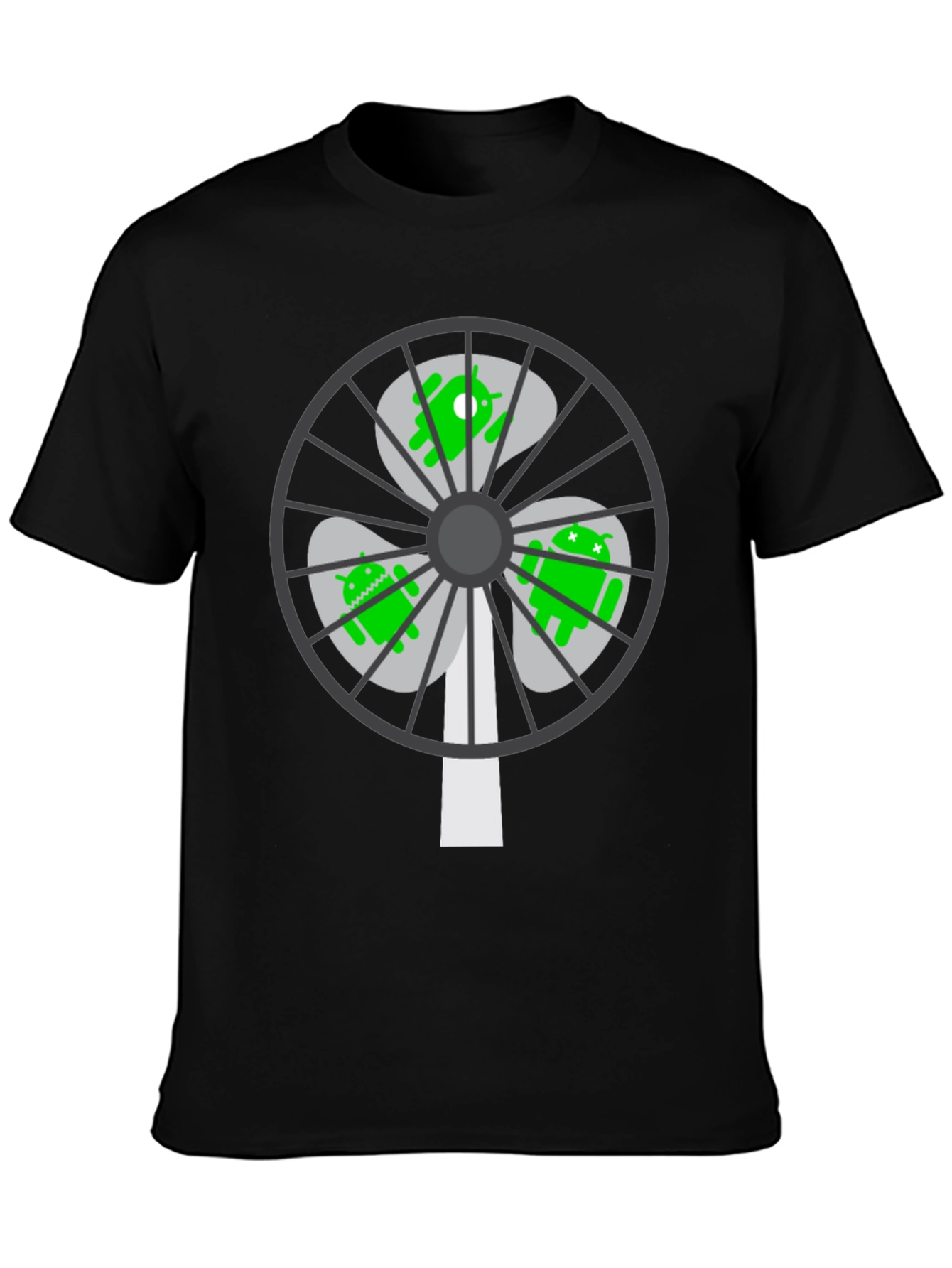 Android Fan T-Shirt - Geeky Style!