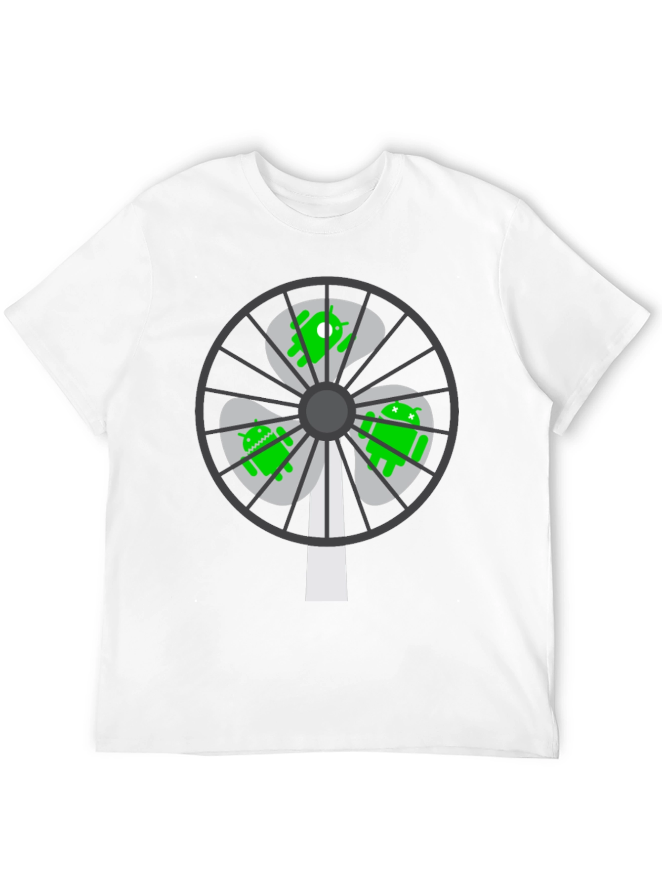 Android Fan T-Shirt - Geeky Style!
