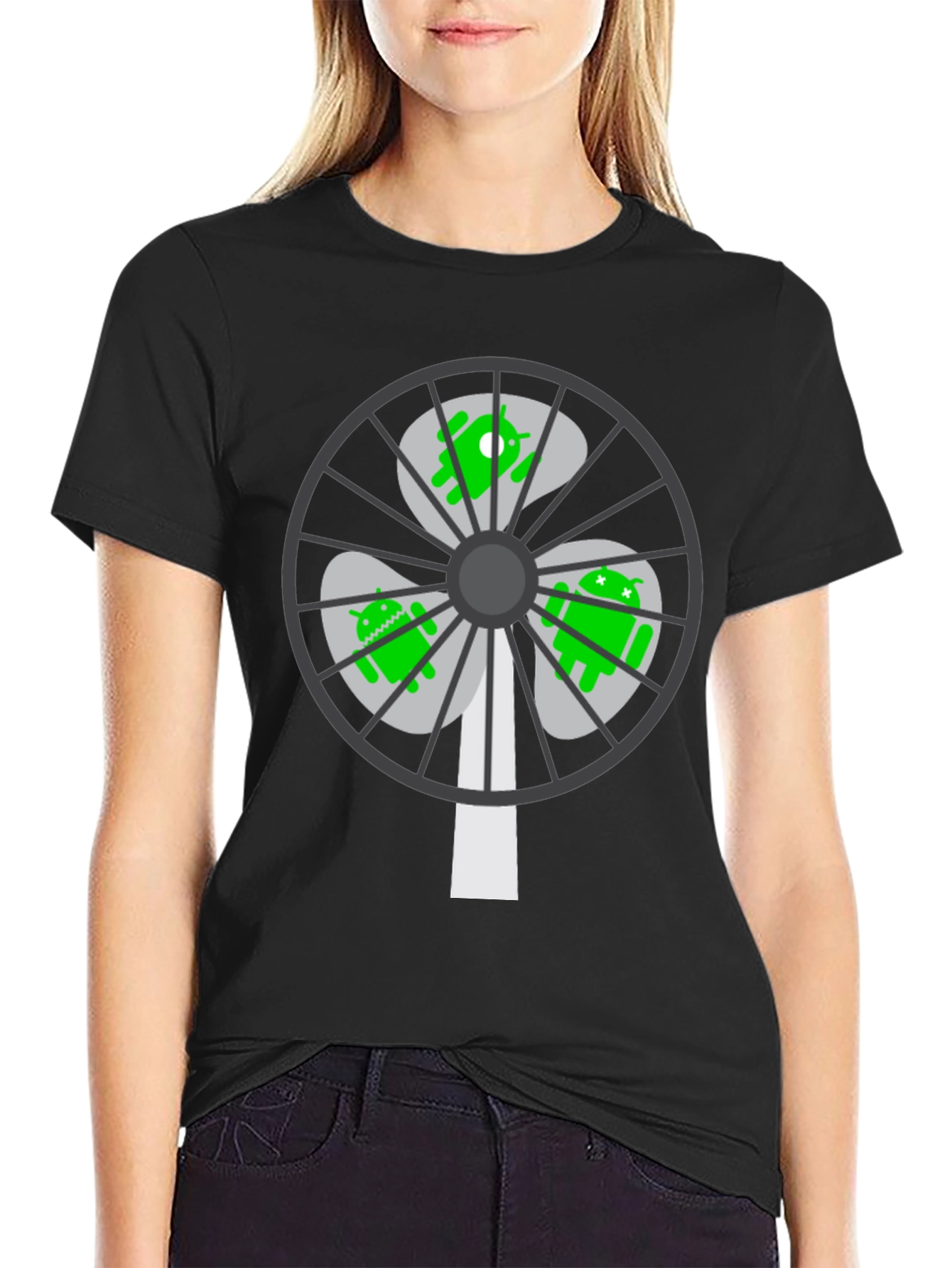 Android Fan T-Shirt - Geeky Style!