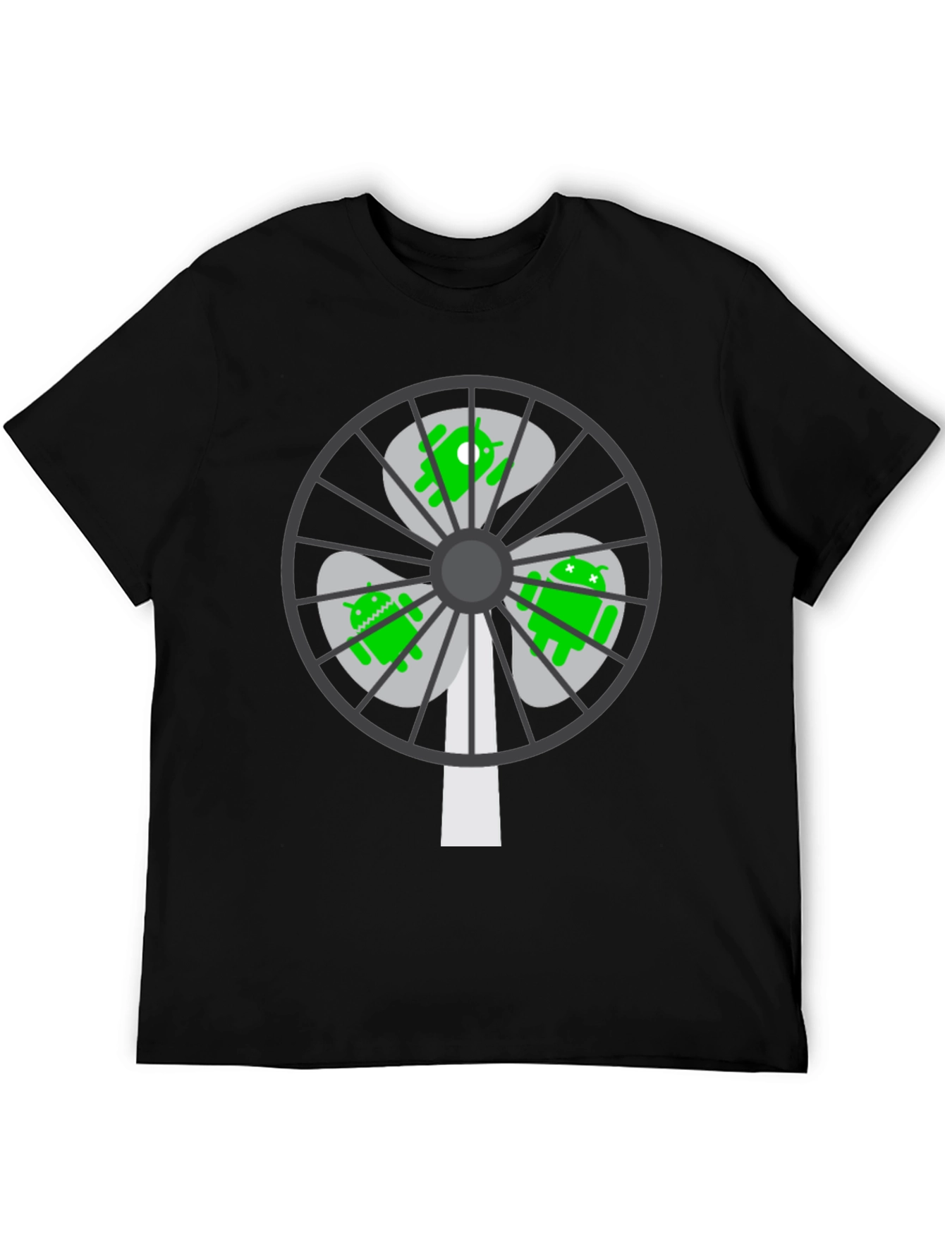 Android Fan T-Shirt - Geeky Style!