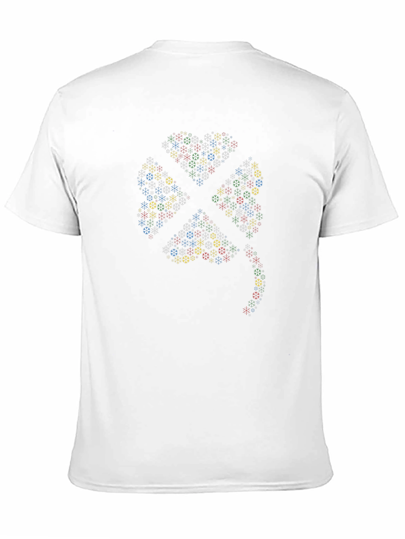 Lucky Clover Graphic T-Shirt - Black