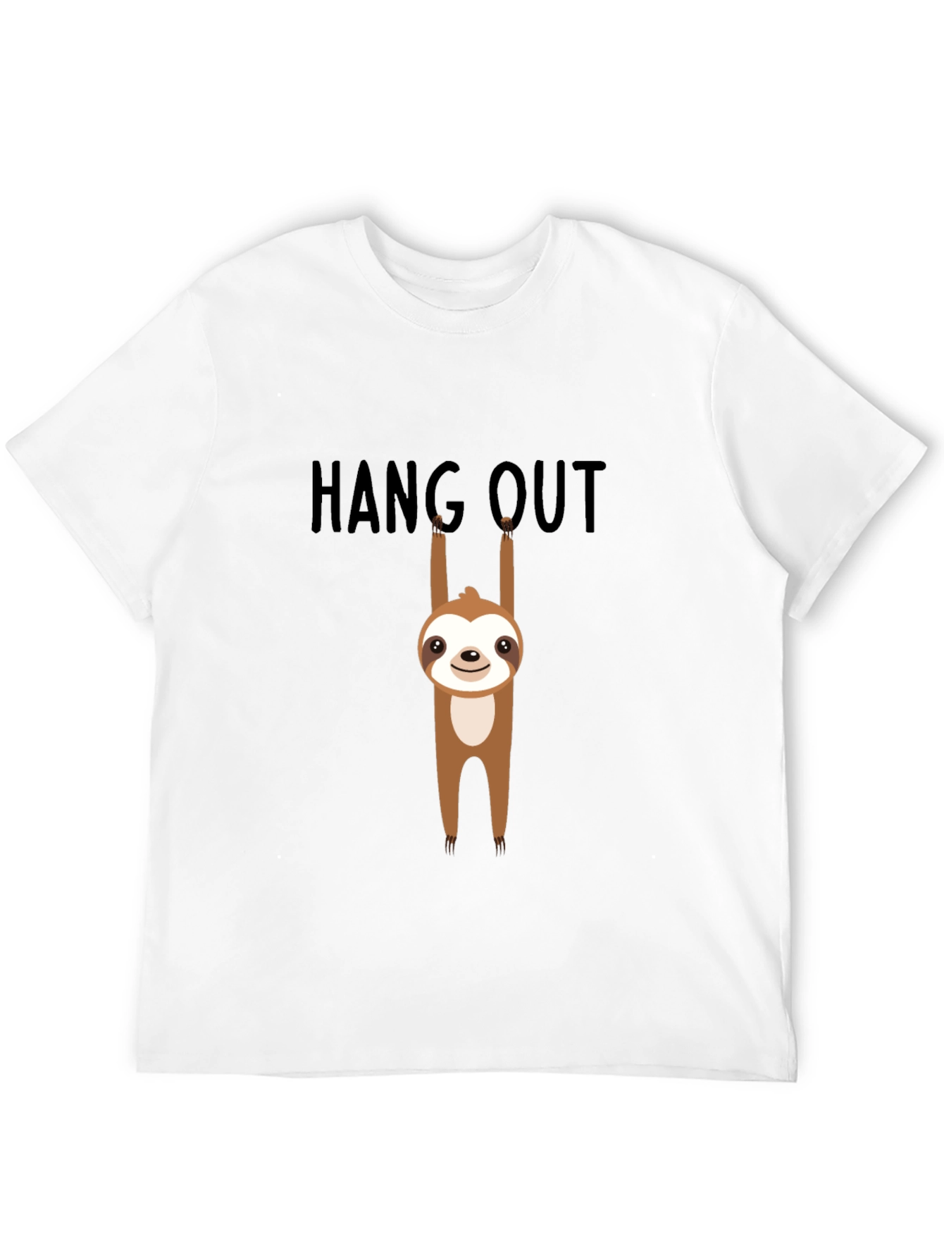 Hang Out Sloth Graphic T-Shirt