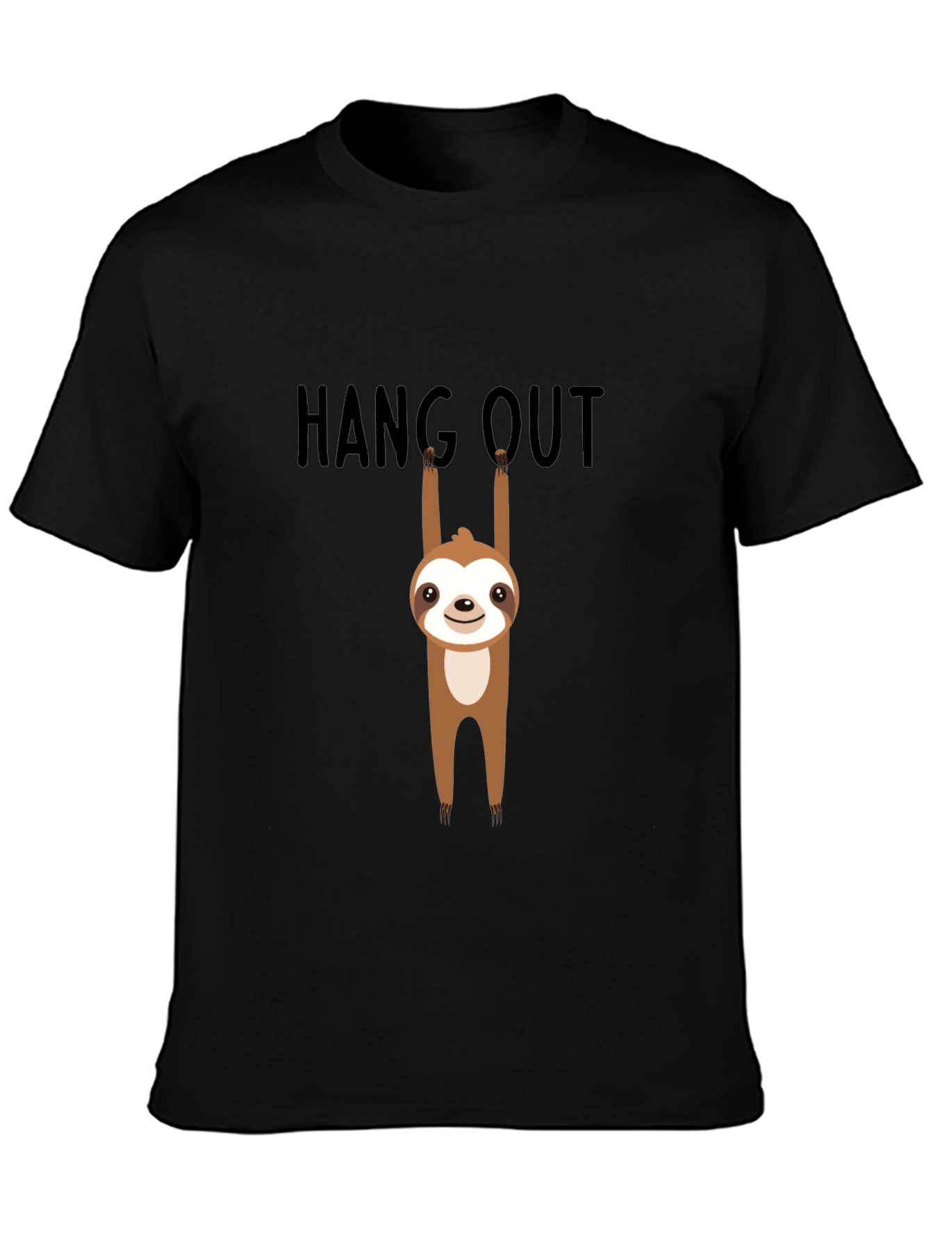 Hang Out Sloth Graphic T-Shirt