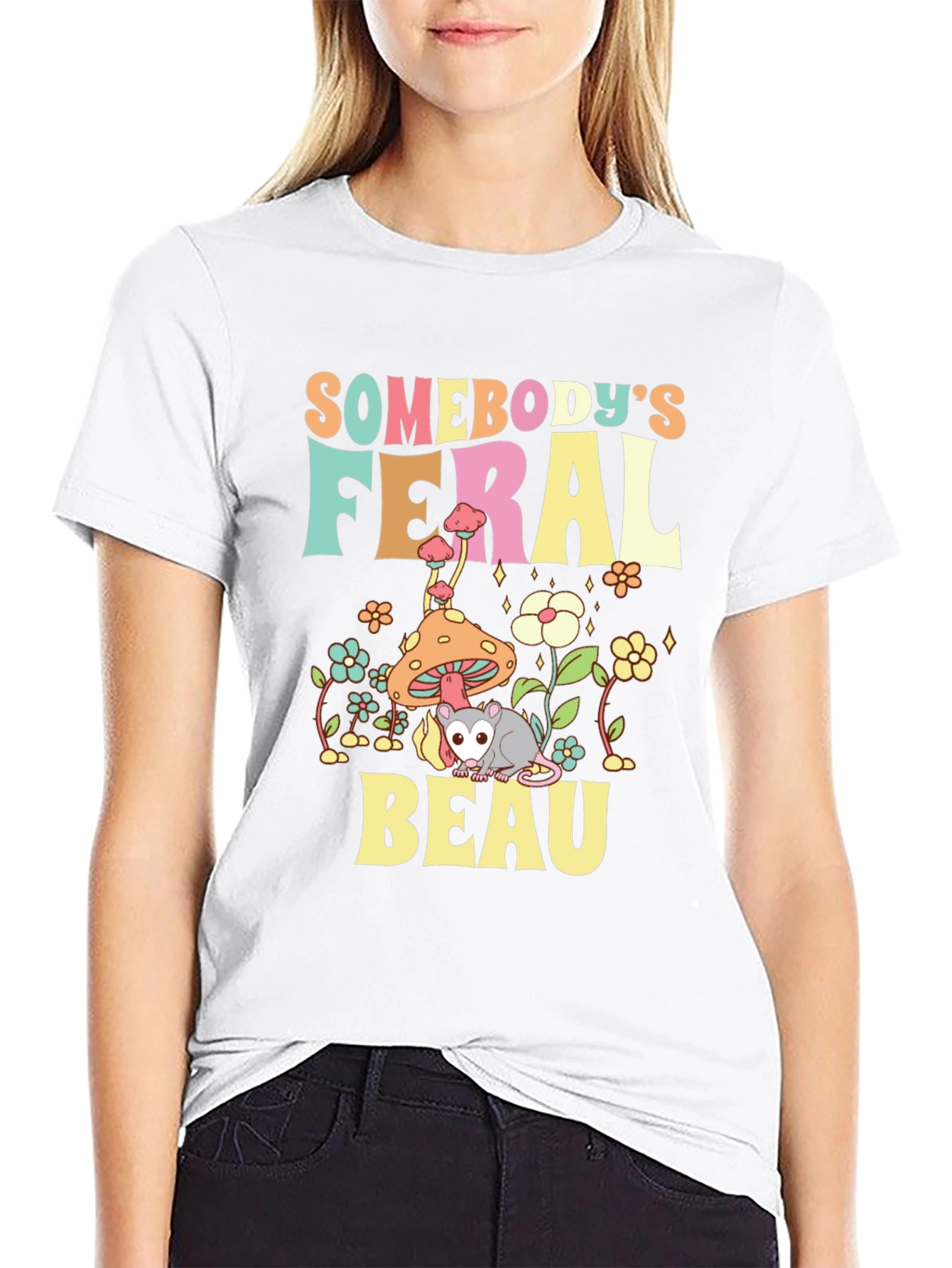Somebodys Feral Beau Graphic Tee