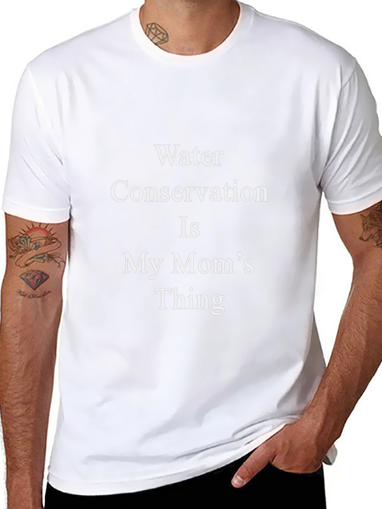 Water Conservation is My Moms Thing Tee
