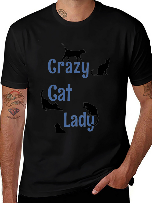 Crazy Cat Lady T-Shirt - Funny Cat Lover Tee