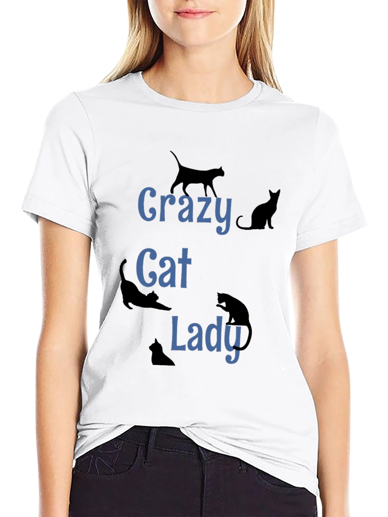 Crazy Cat Lady T-Shirt - Funny Cat Lover Tee