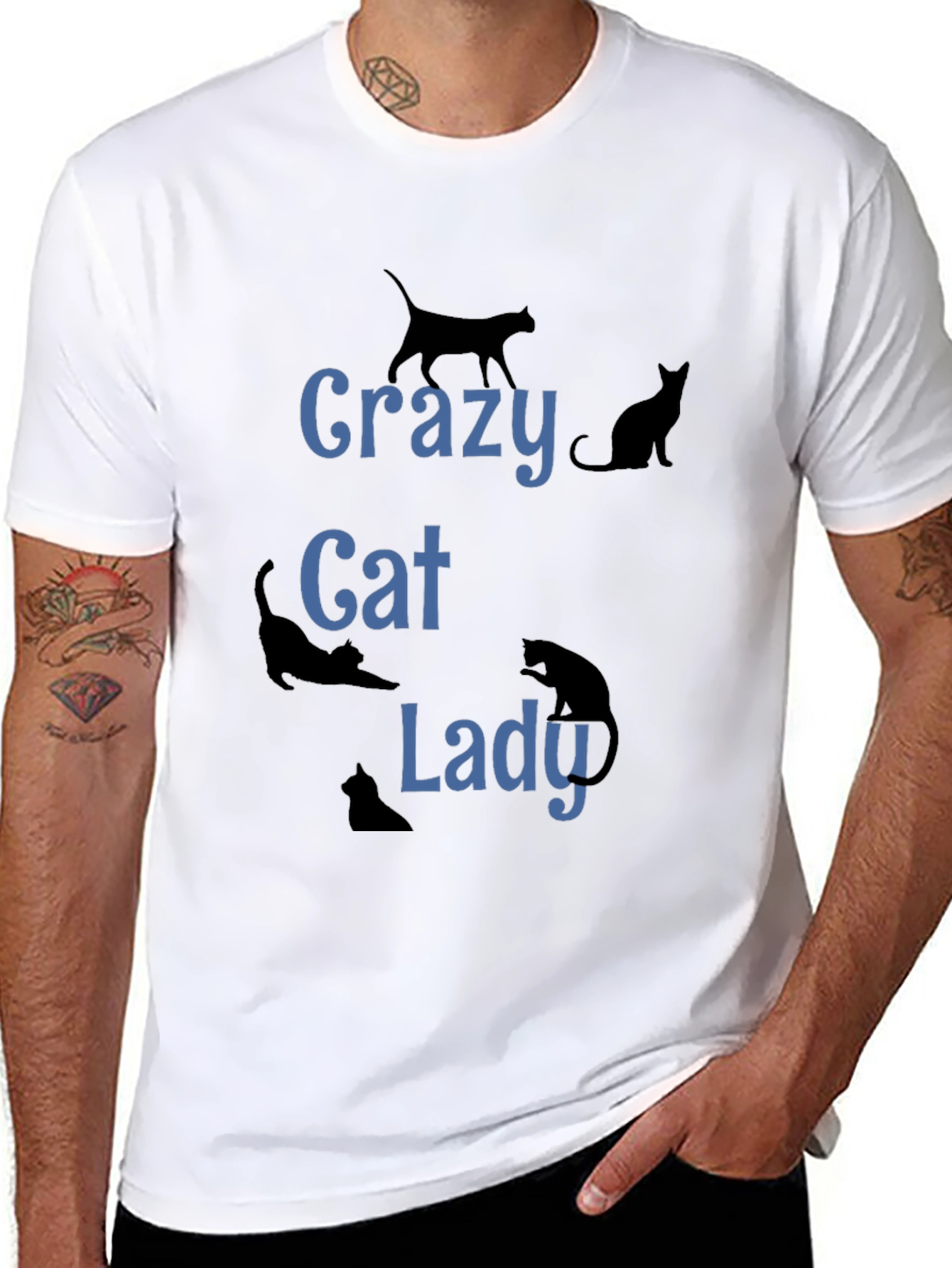 Crazy Cat Lady T-Shirt - Funny Cat Lover Tee